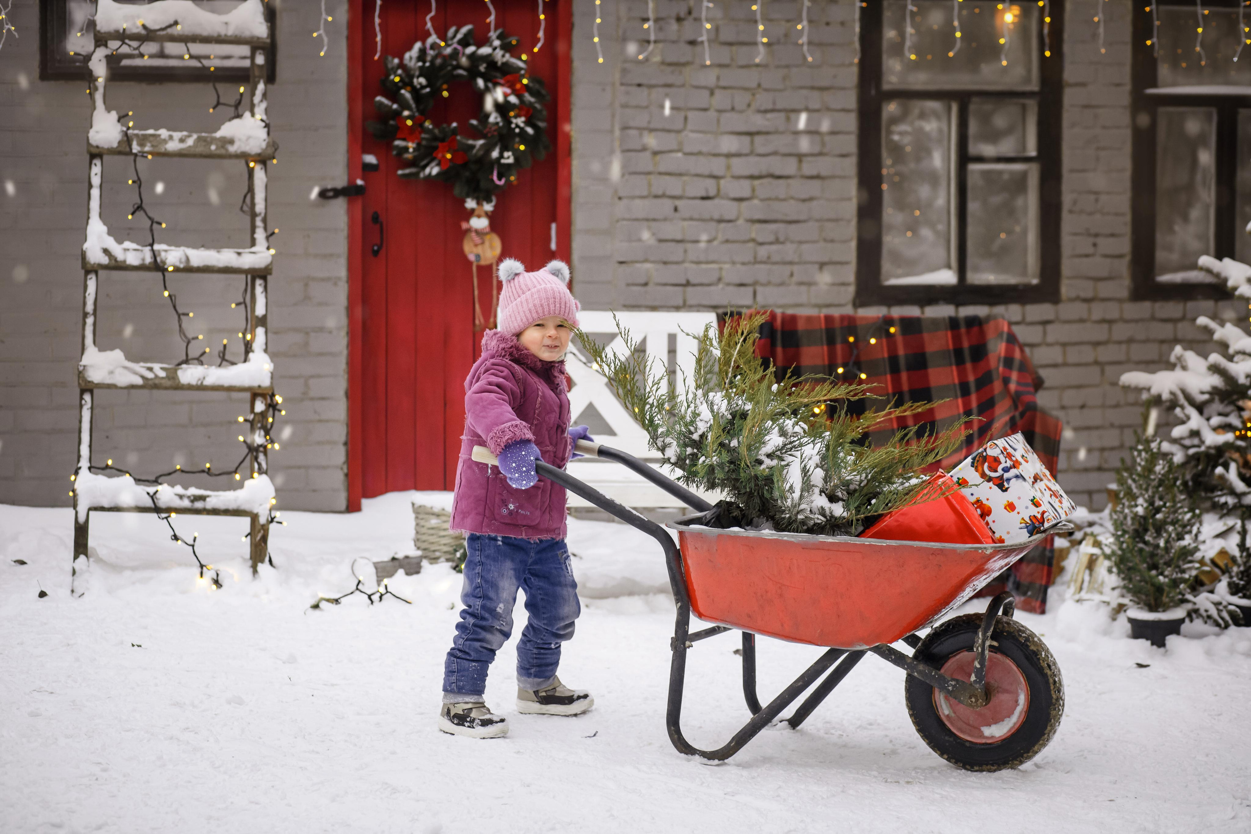 Новогодняя дневная фотосъемка. Семейный и детский фотограф в Ростове-на-Дону