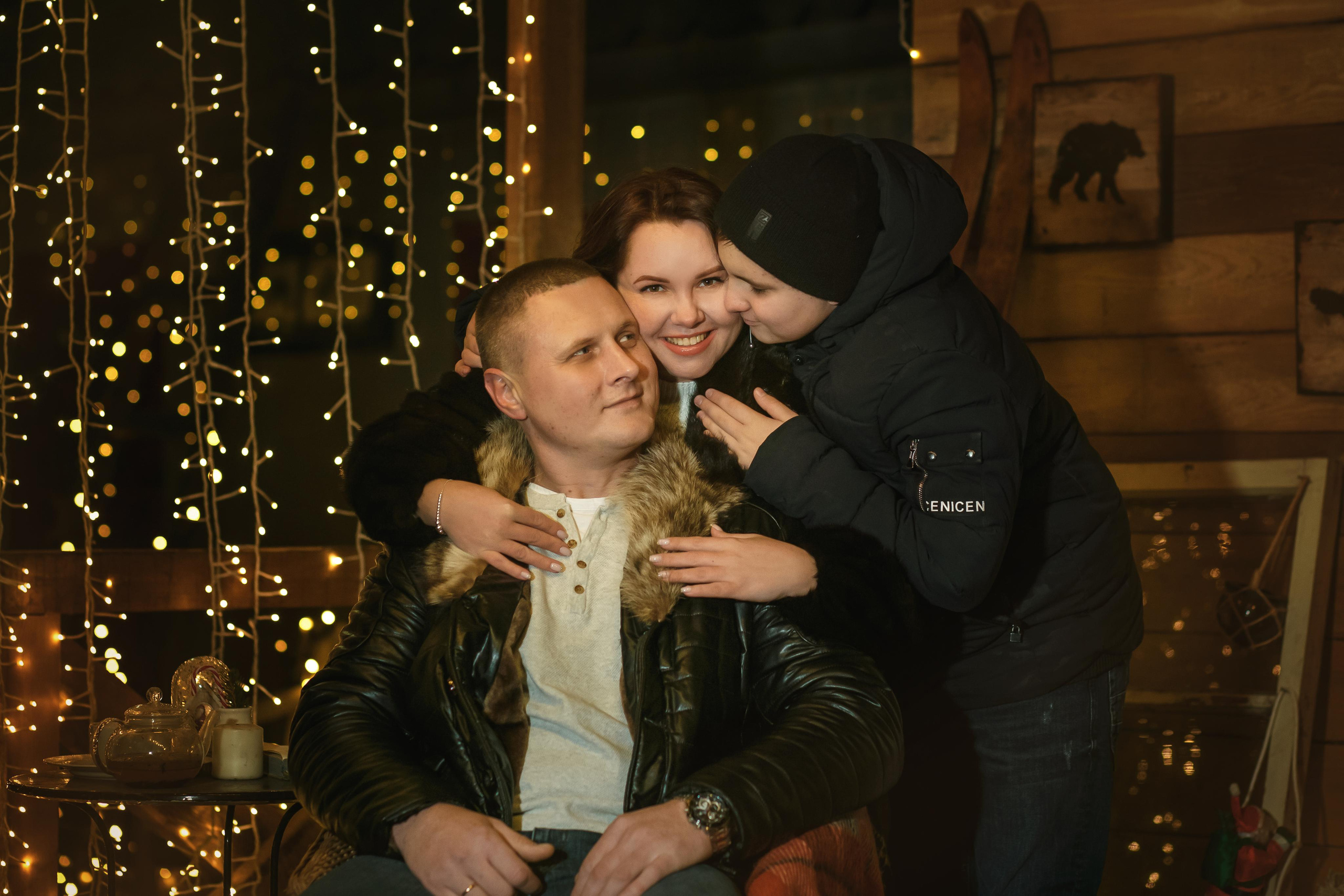 Новогодняя уличная фотосъемка. Семейный и детский фотограф в Ростове-на-Дону