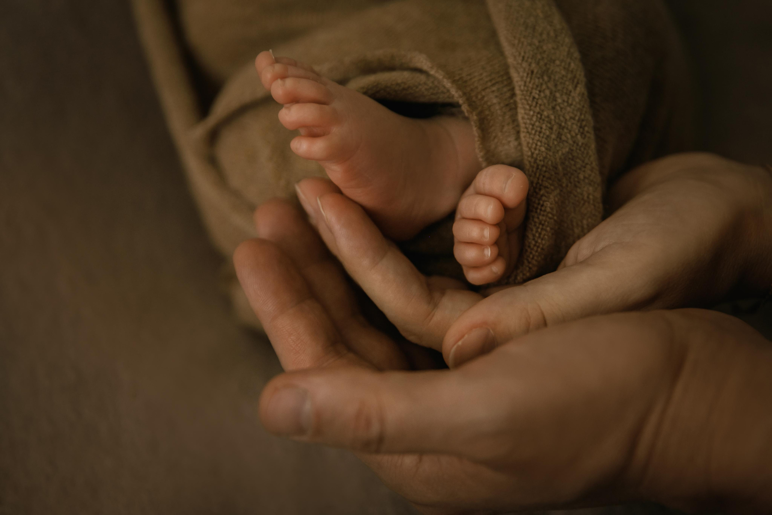 Домашняя съемка новорожденного. Семейный и детский фотограф в Ростове-на-Дону