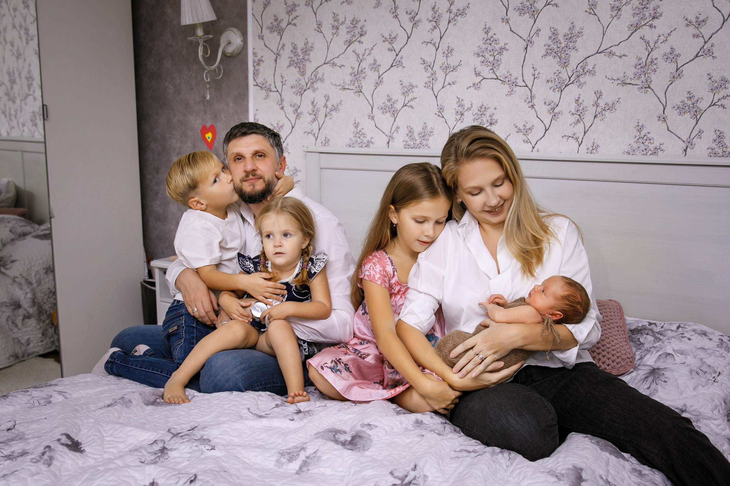 Домашняя съемка новорожденного. Семейный и детский фотограф в Ростове-на-Дону