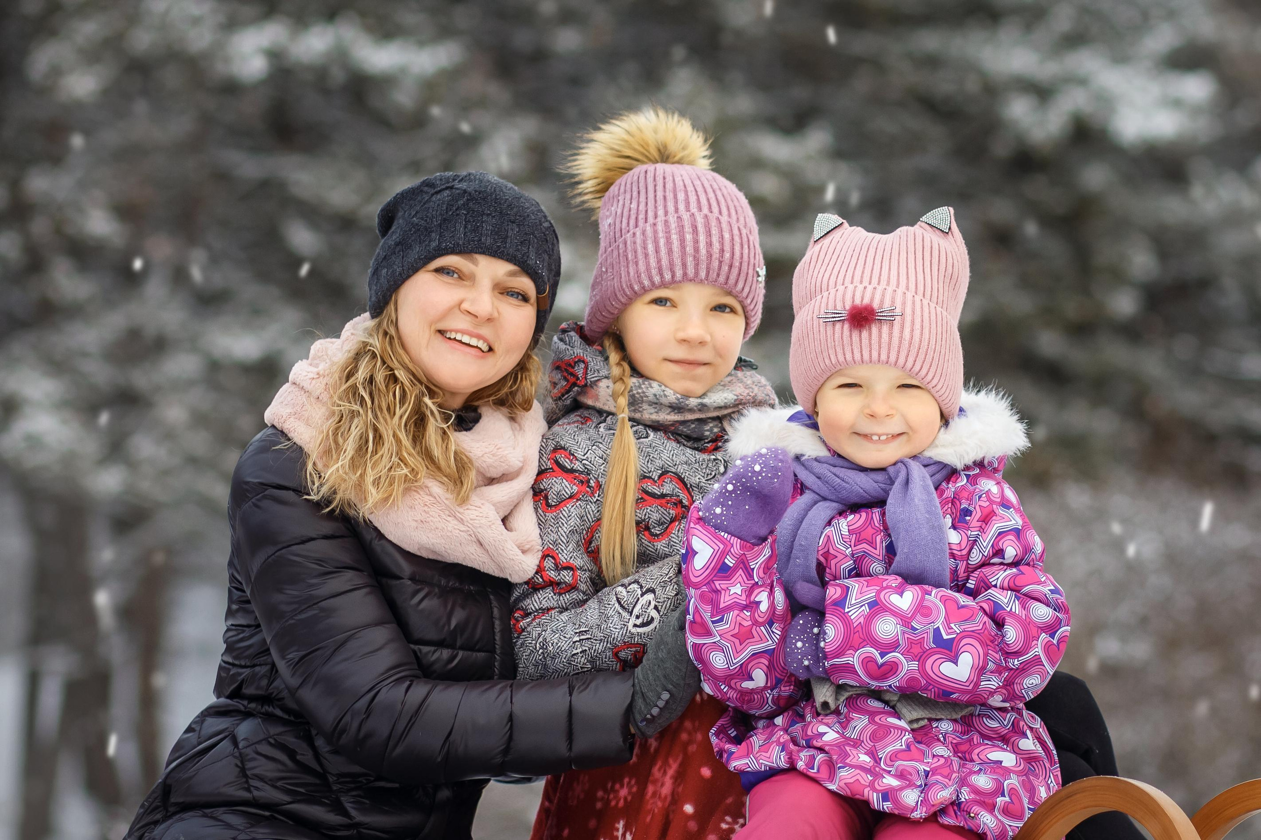 Новогодняя дневная фотосъемка. Семейный и детский фотограф в Ростове-на-Дону