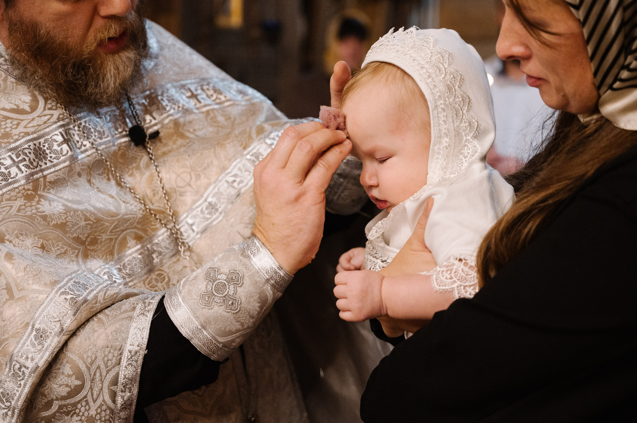 Фотосъёмка крещения в Санкт-Петербурге — Маргарита Иванова, фотограф. Фотограф беременности и семьи, домашние съемки, Ньюборн