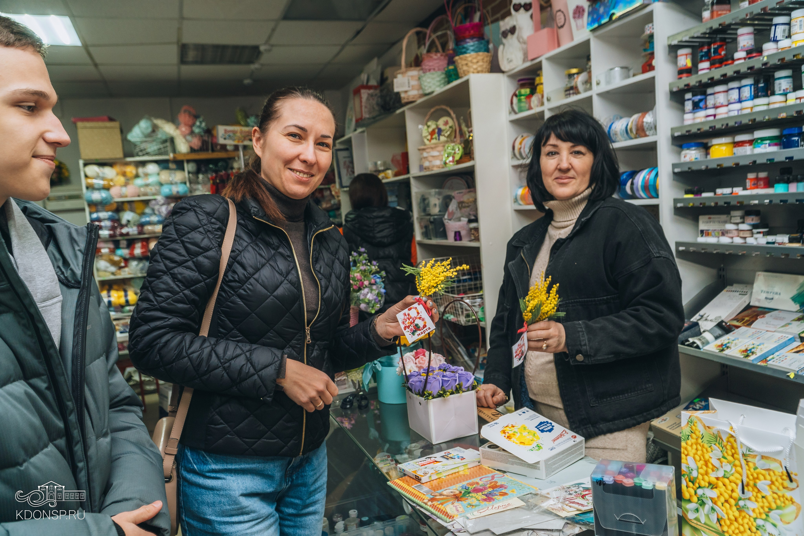 Поздравление от волонтёров станицы. Новотитаровский Дом культуры