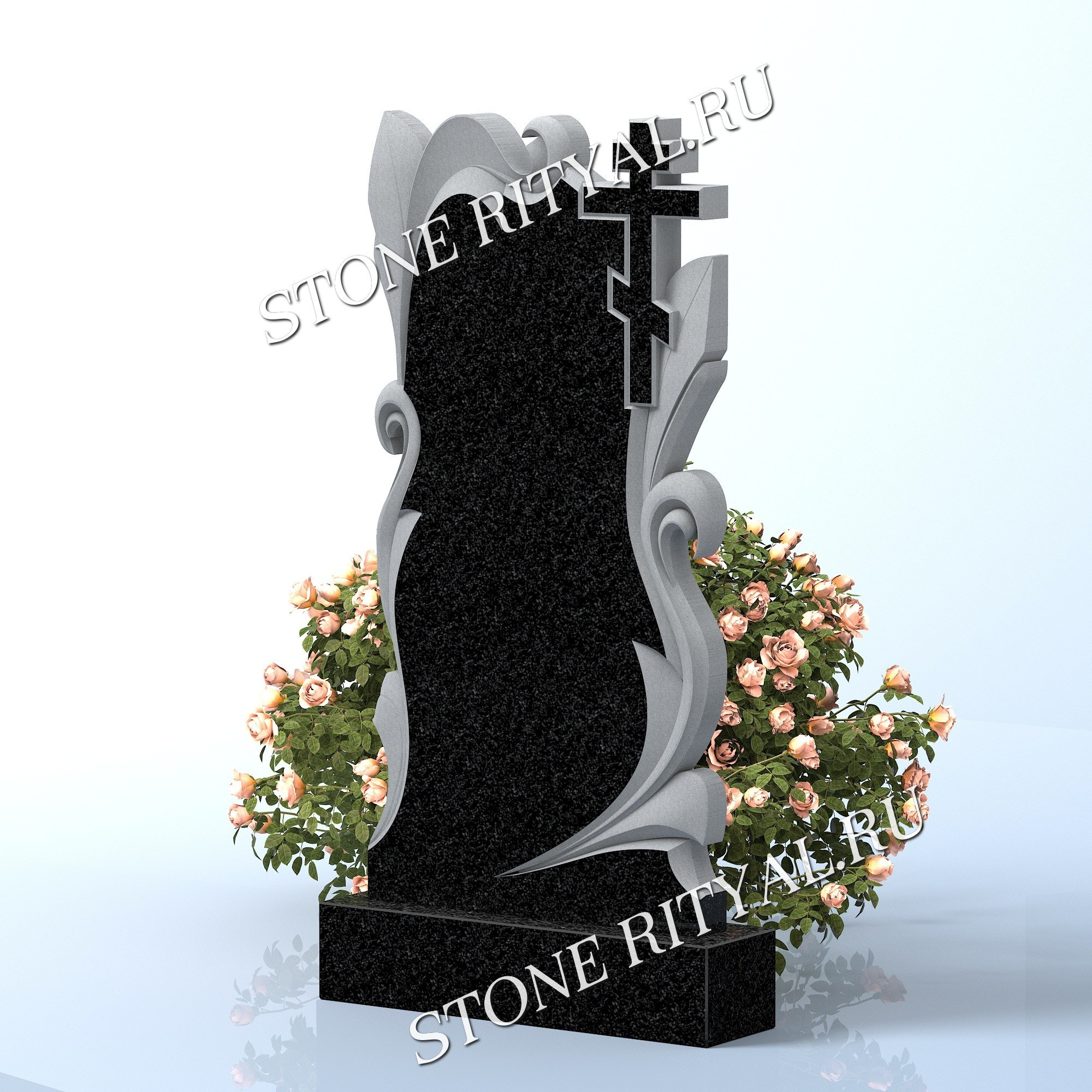 Вертикальные памятники фигурные. Изготовление и установка памятников в Москве и МО