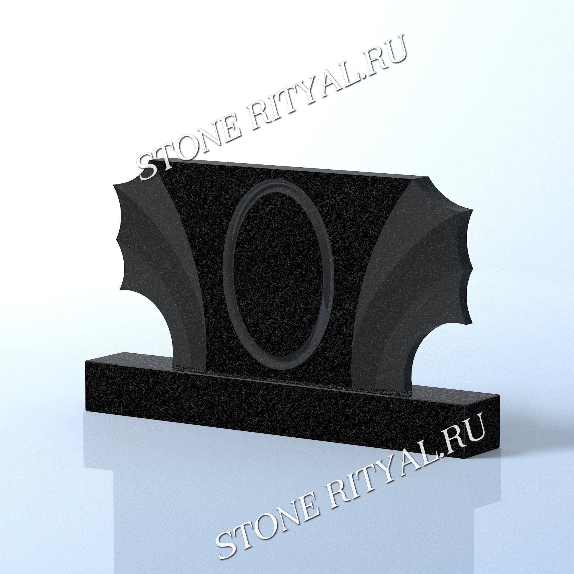 Горизонтальные памятники. Изготовление и установка памятников в Москве и МО