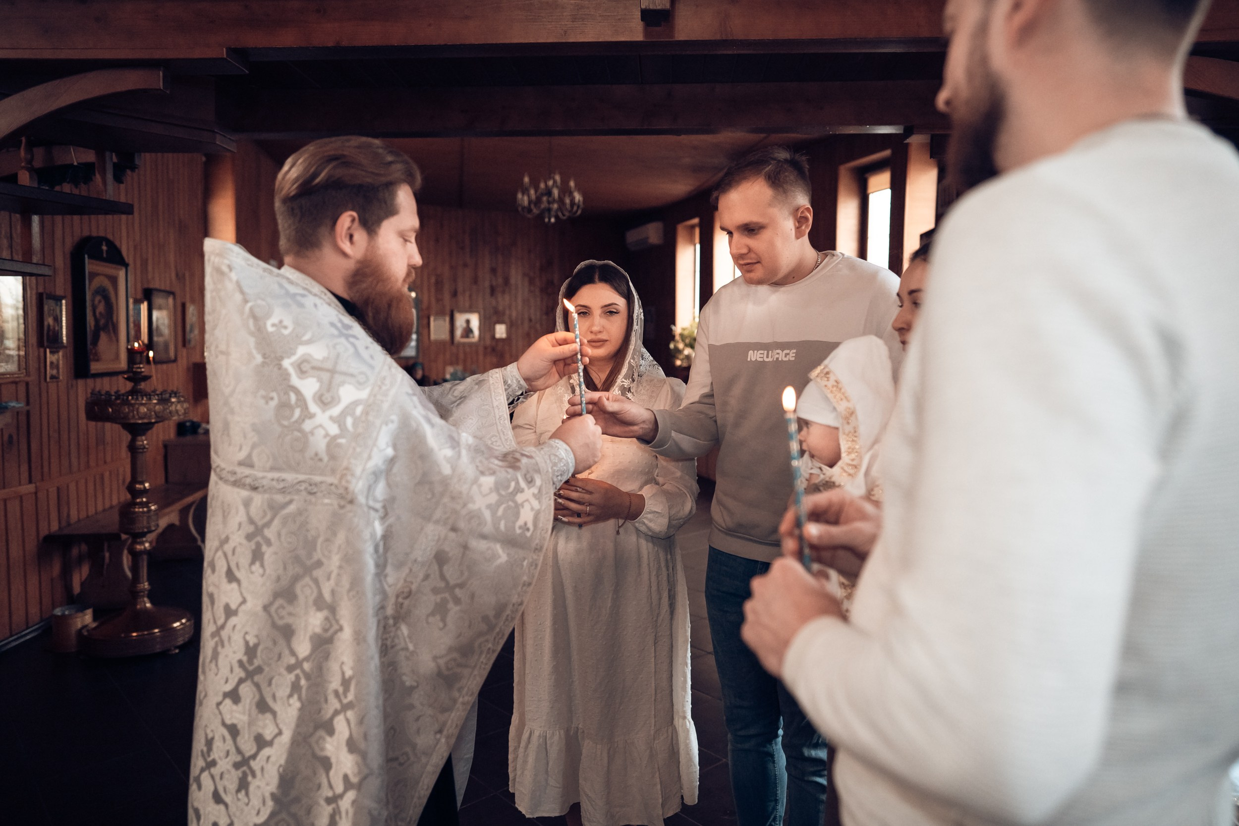 Крещение в храме Блж.Ксении Петербургской Севастополь. Церковный фотограф Севастополь