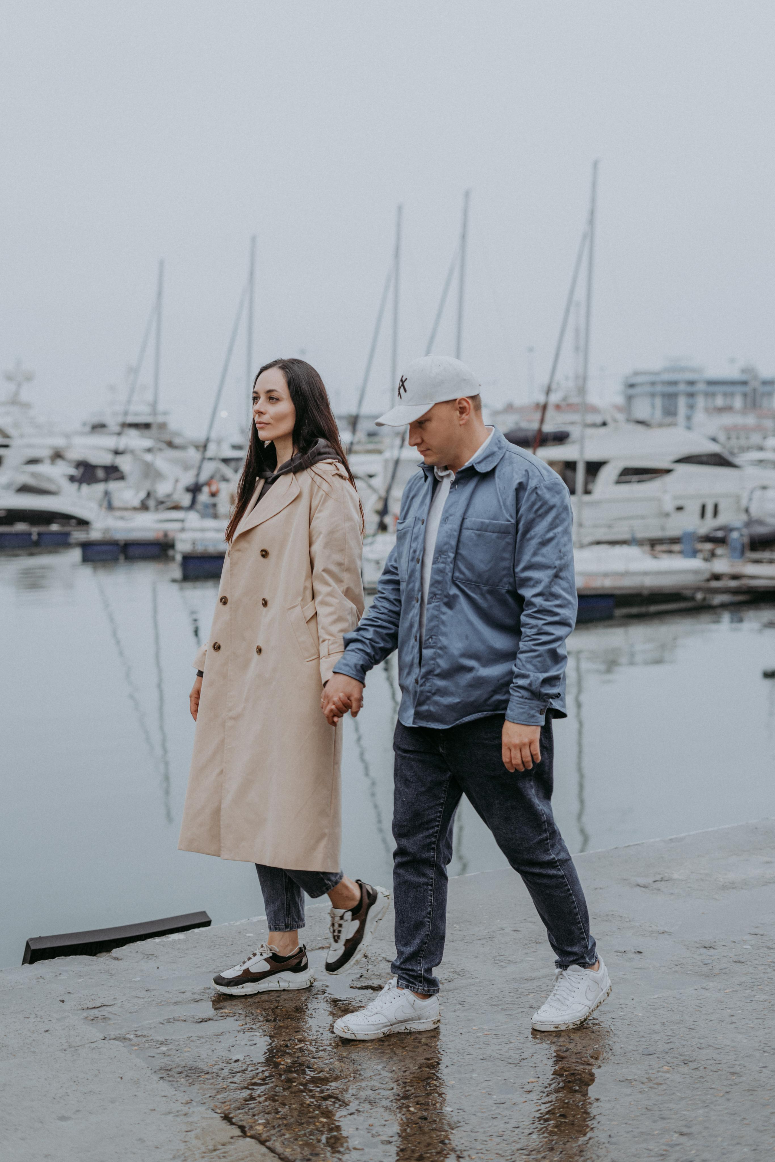 Ольга и Дмитрий в Морском порту Сочи. Фотограф в Сочи и Абхазии | Фототуры | September Air