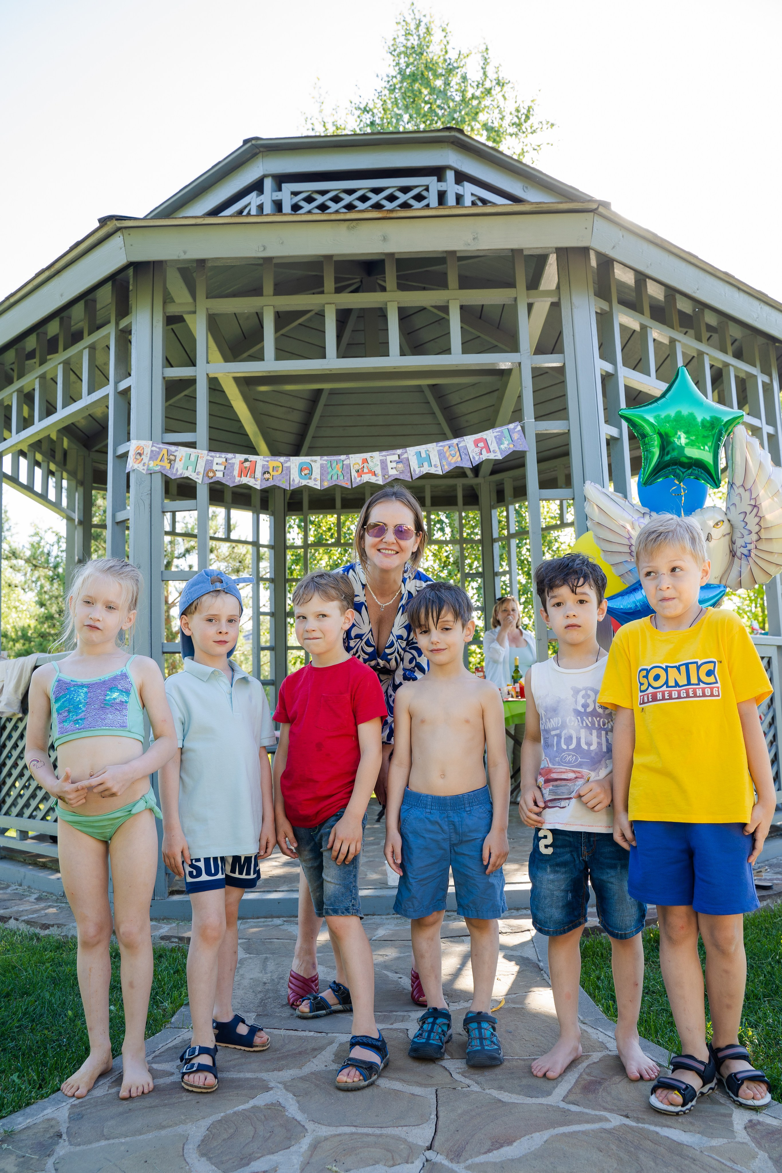 Летний день рождения на природе