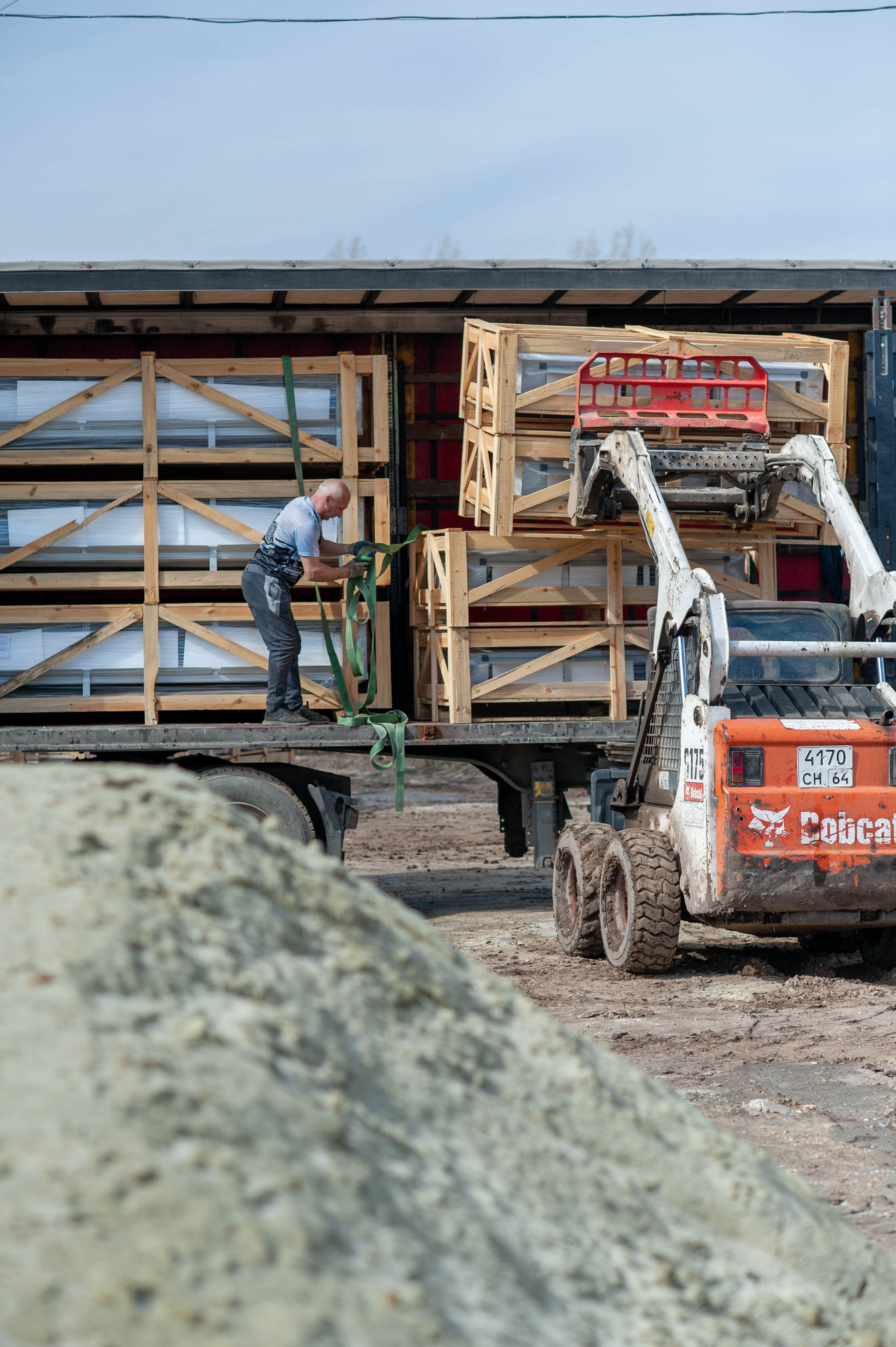 Отгрузка оборудования для мясокомбината. Ресурс Комлект Сервис