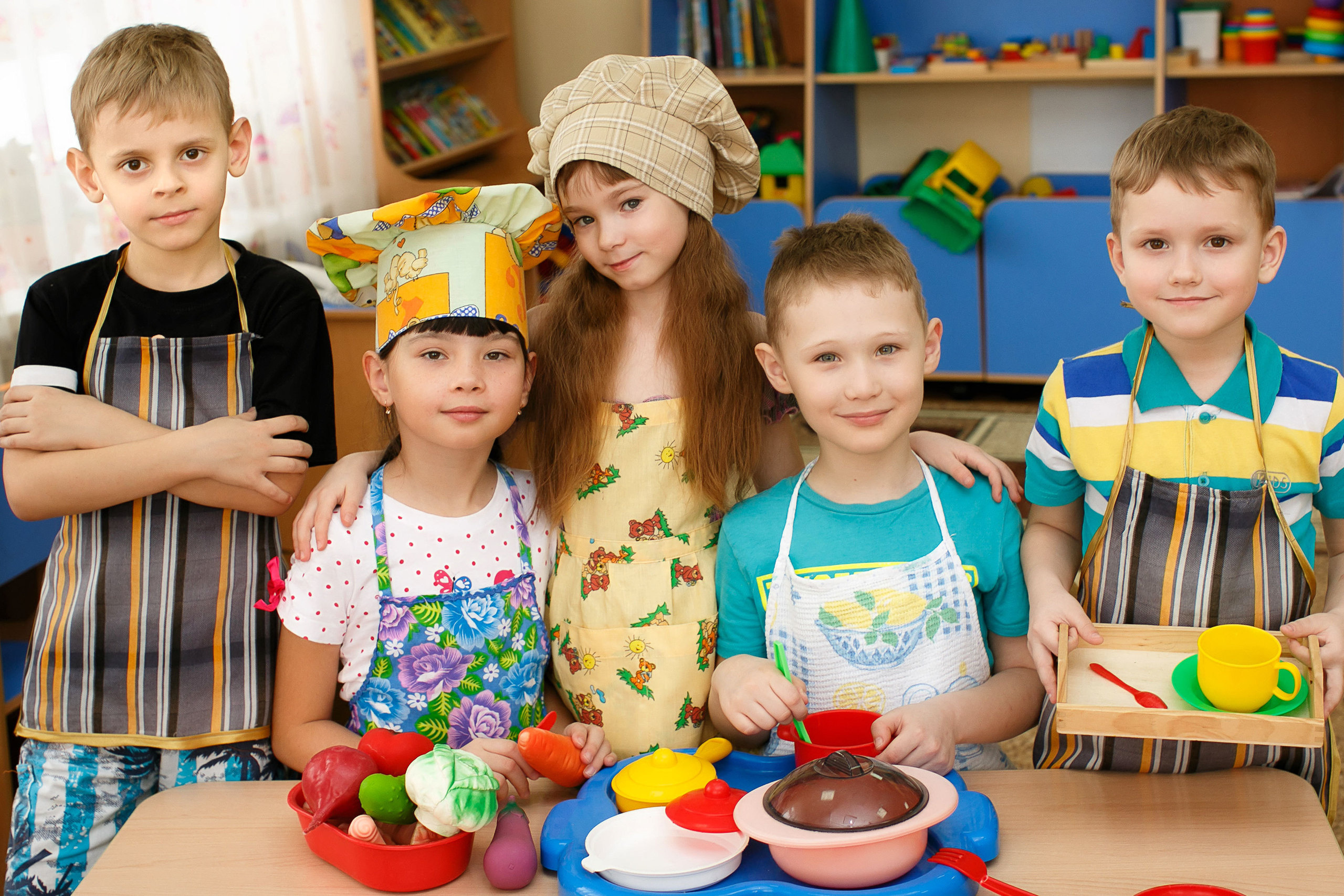 Съёмка в детском саду