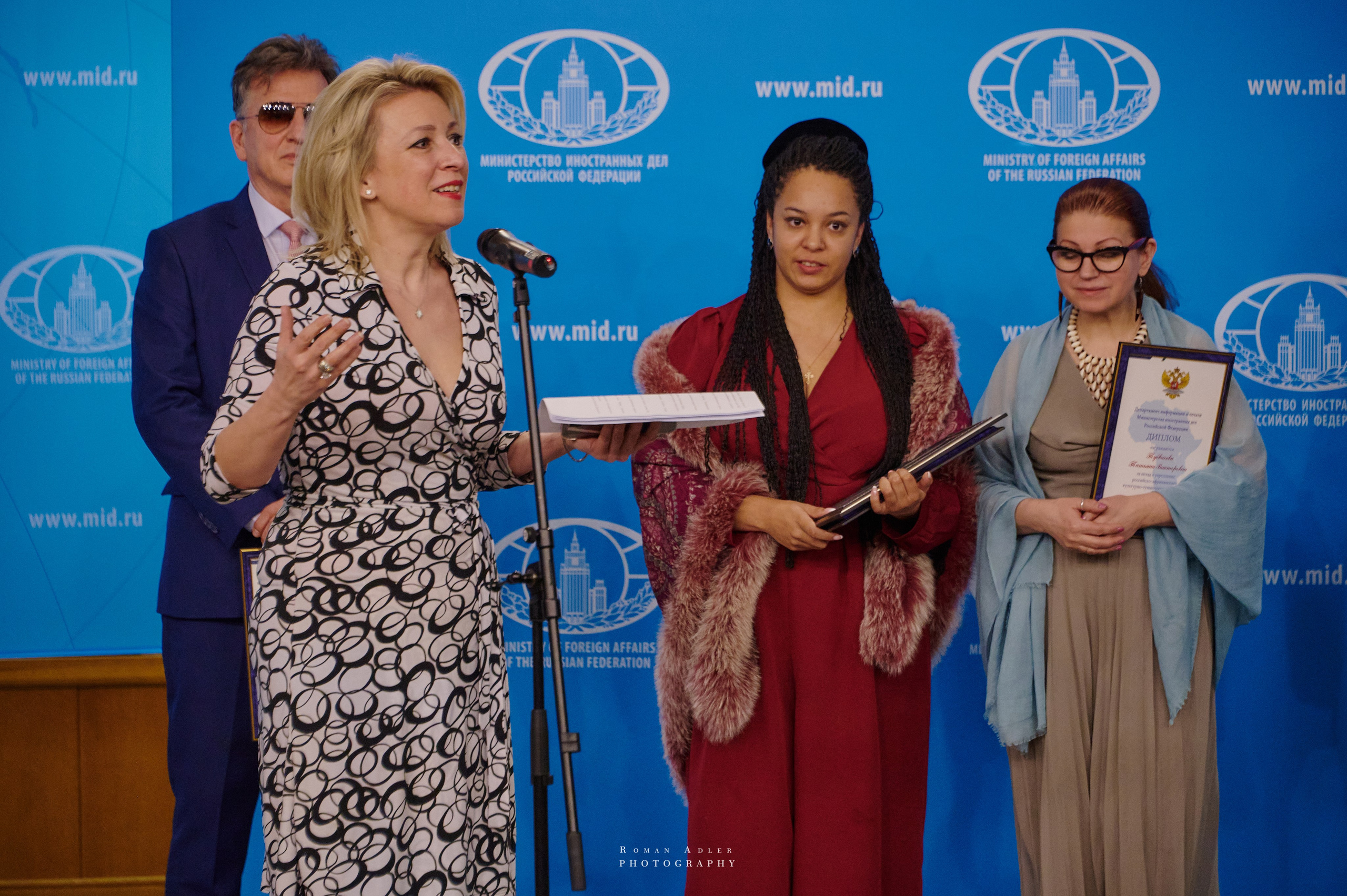 Презентация киноленты «Black to USSR». Фотограф Роман Адлер