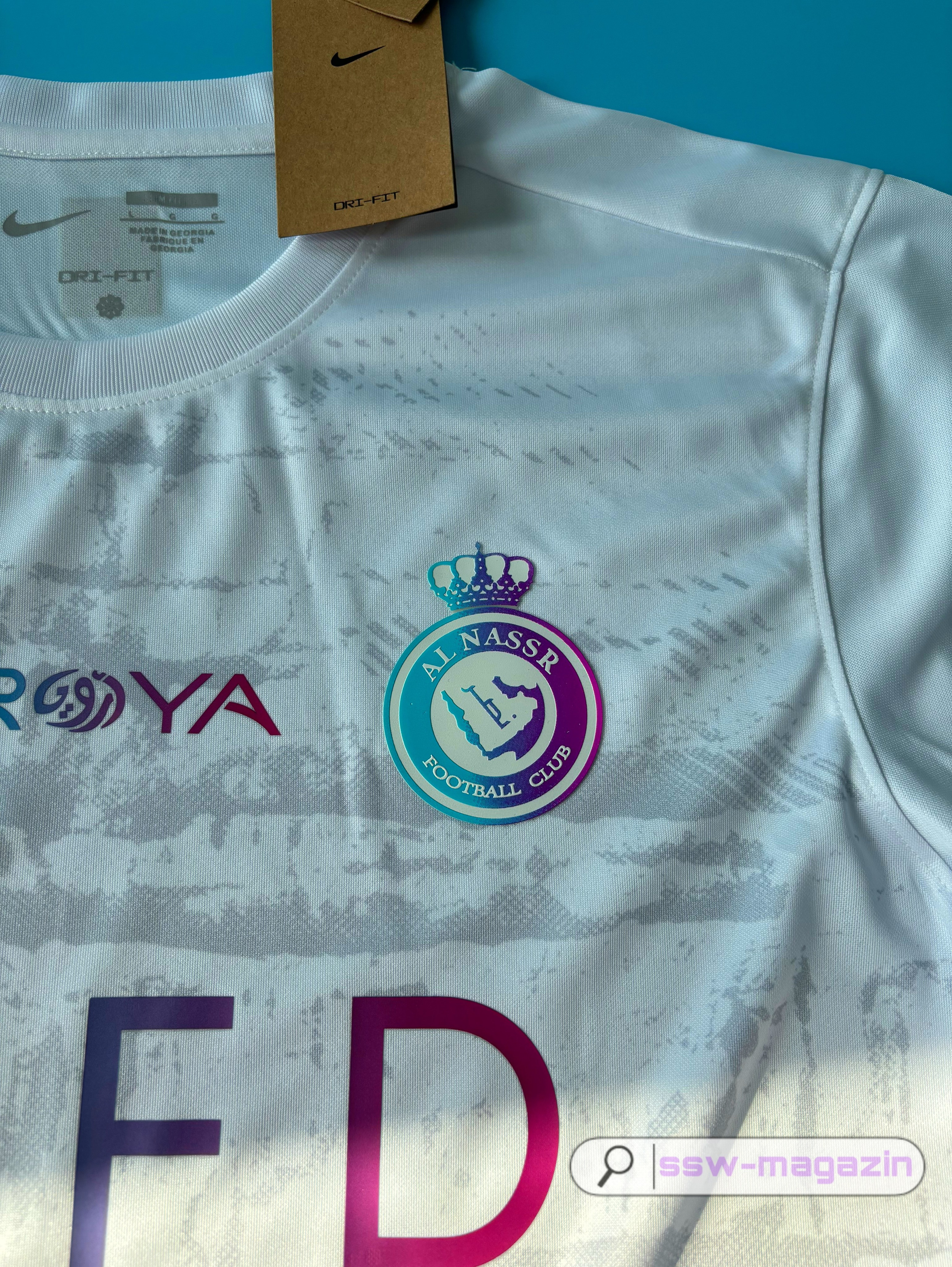 Купить джерси Al Nassr Ronaldo 2024. Футбольный магазин — ssw_magazin