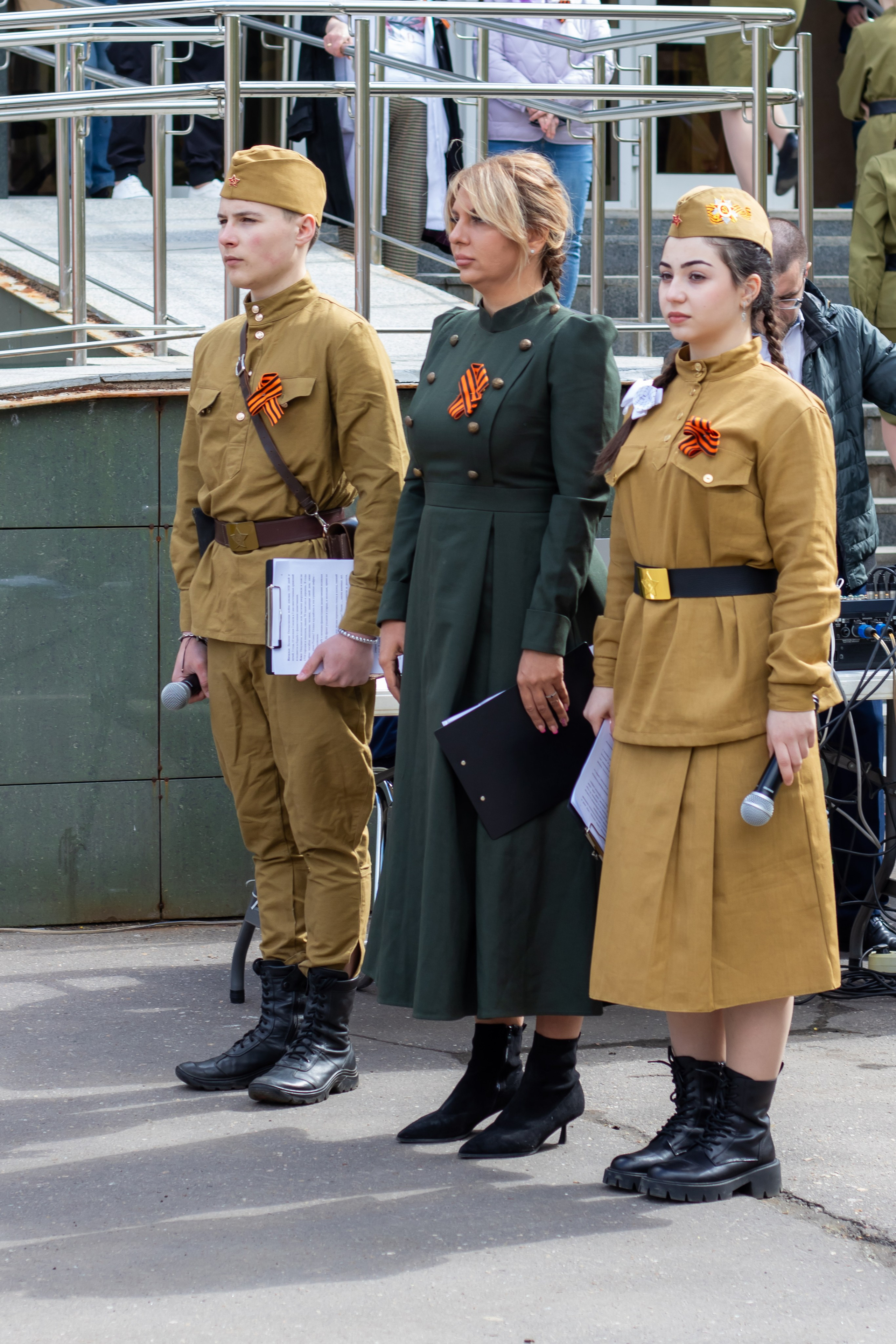Красногорский колледж Торжественное мероприятие "Ура Победа" Красногорск выступление показательной группы ВСК ВЕПРЬ