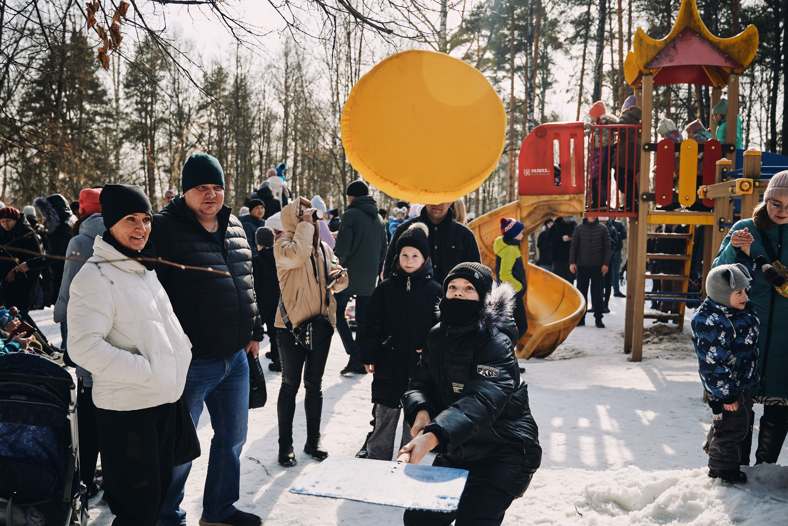 Масленица в парке Степанова Иваново