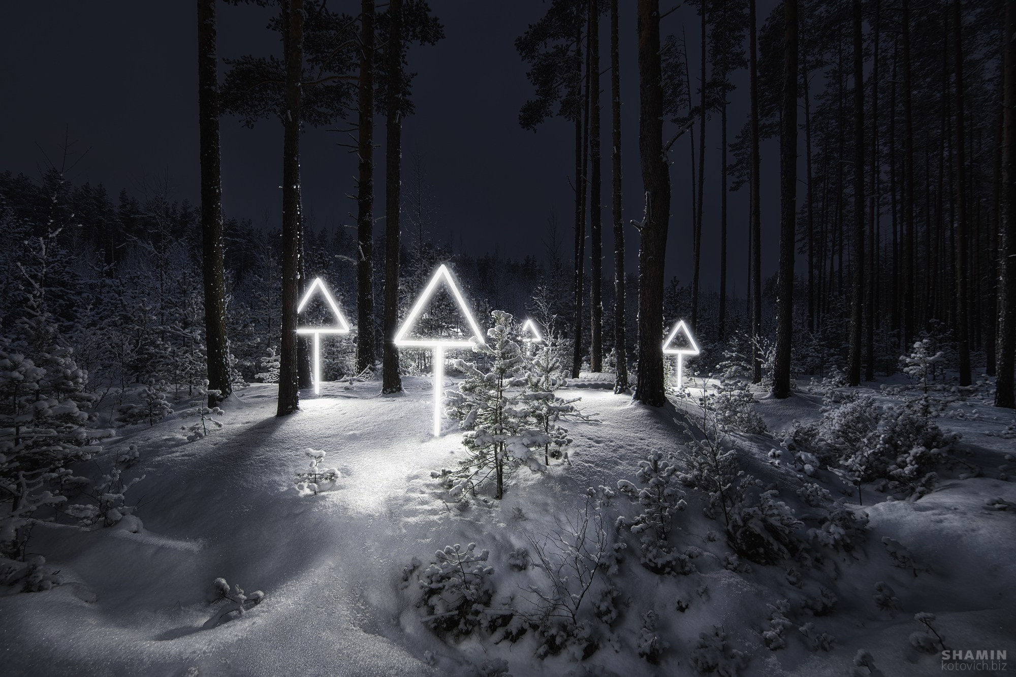 Арт-Фотография — Фотограф Константин Шамин | Художественный пейзаж и световые инсталляции. Фотограф Константин Шамин