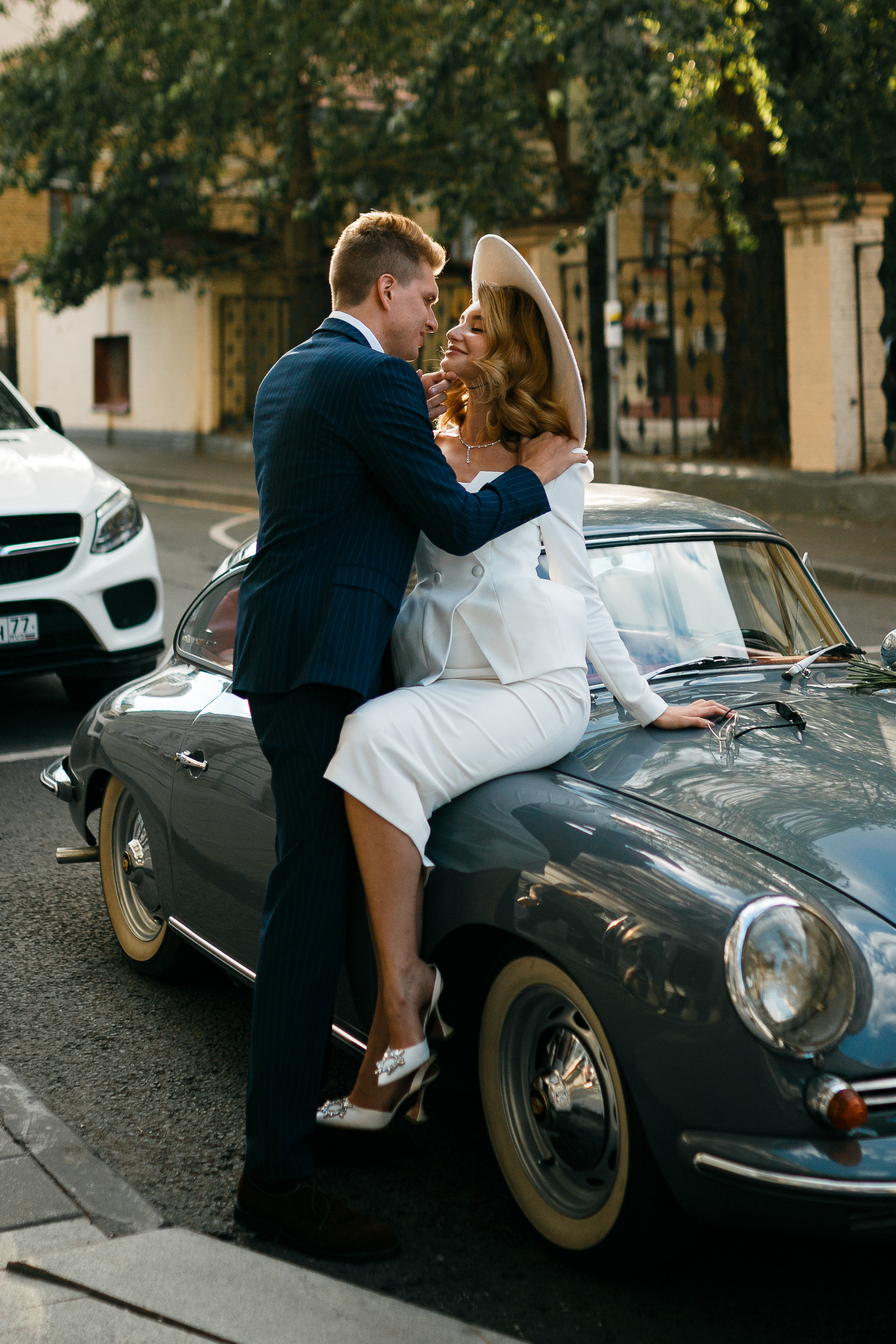 Портретные фотографии молодожёны свадебная фотосессия сборы невесты