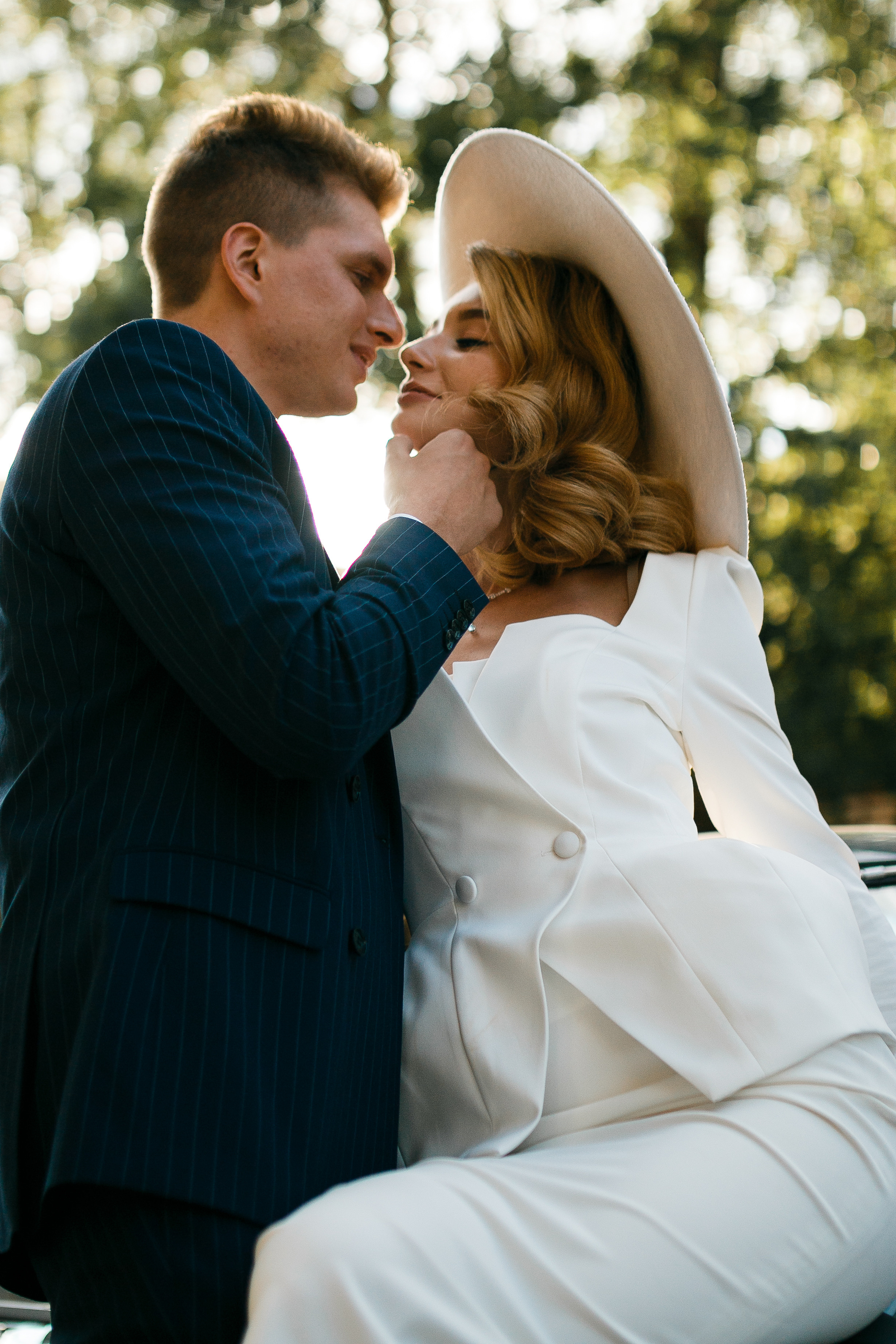 Портретные фотографии молодожёны свадебная фотосессия сборы невесты