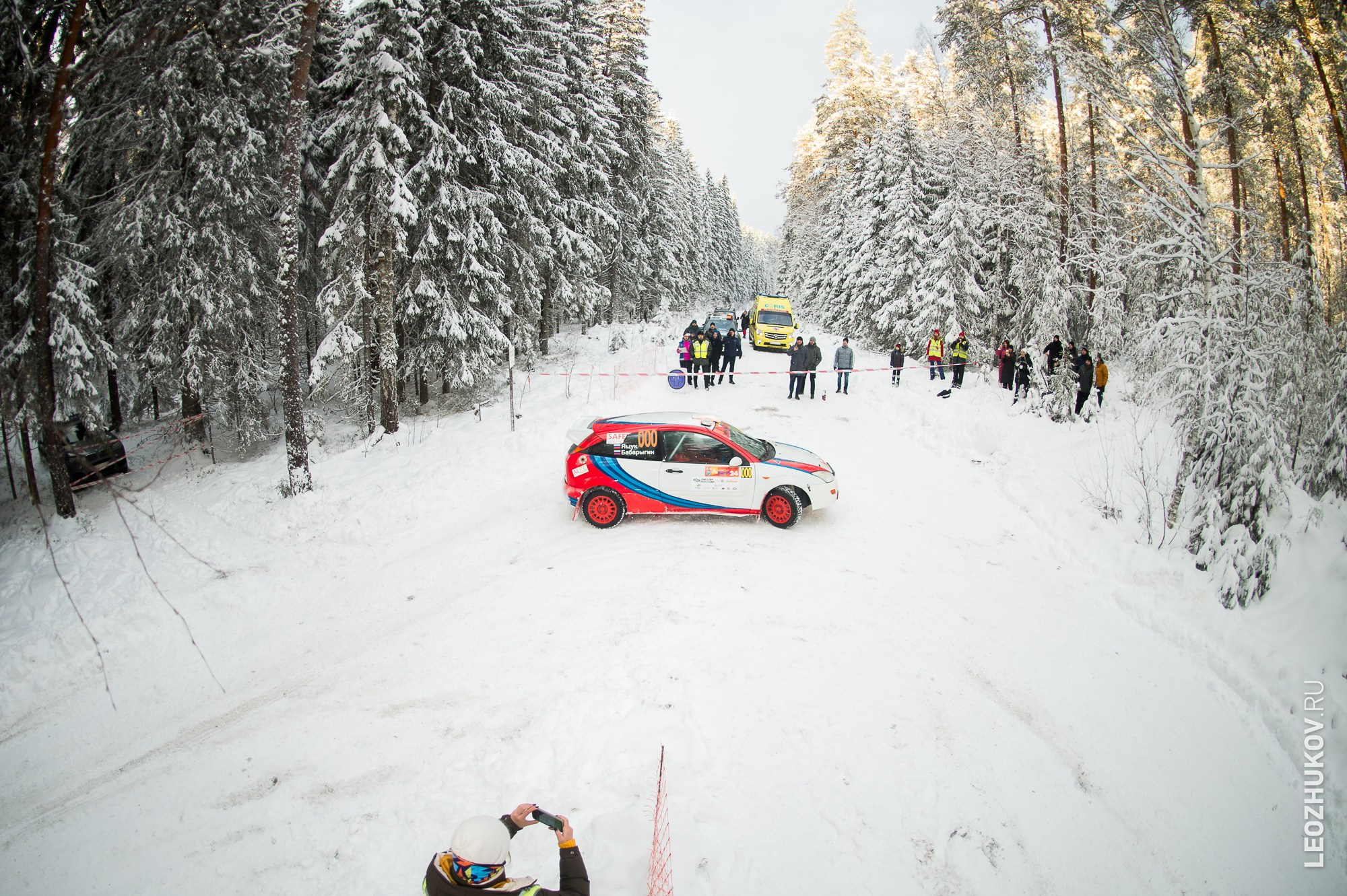 Rally Vyborg 2024. Sports photographer Leonid Zhukov