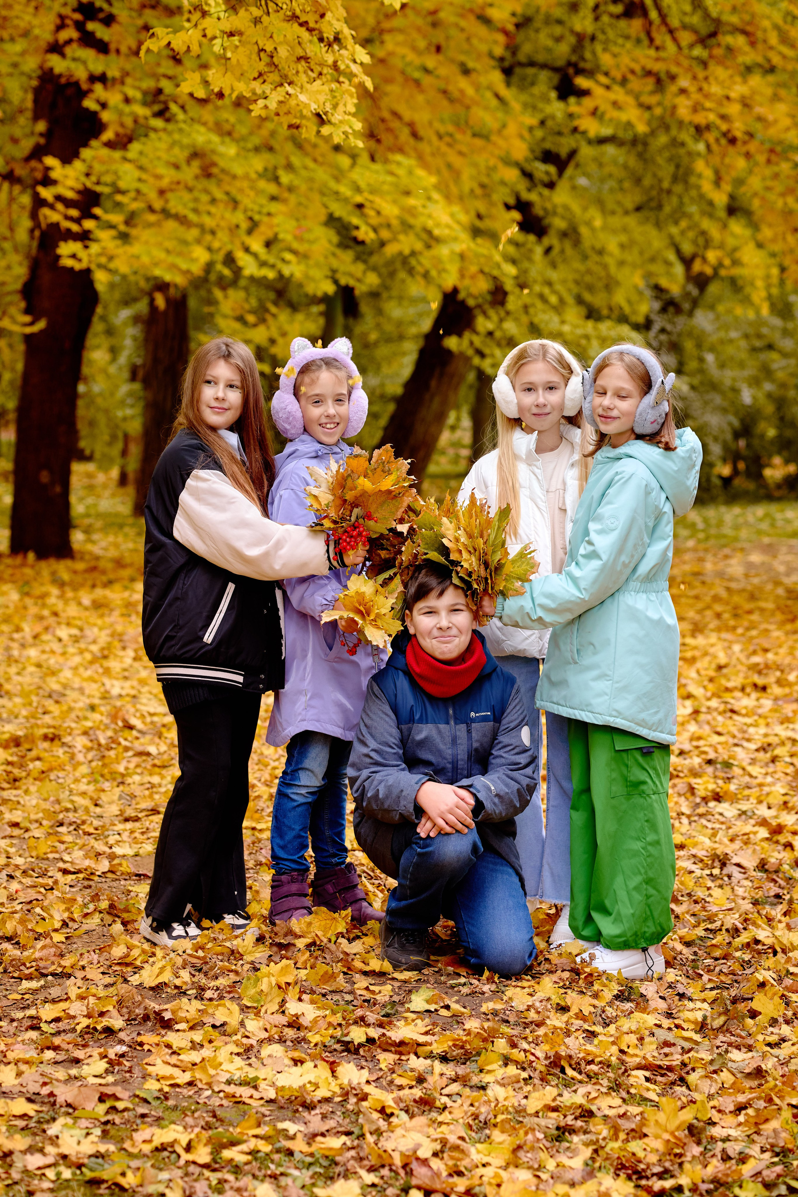Сьемка для Выпускного Альбома В Парке. Фотограф Выпускные альбомы Таганрог Сергей Коробченко