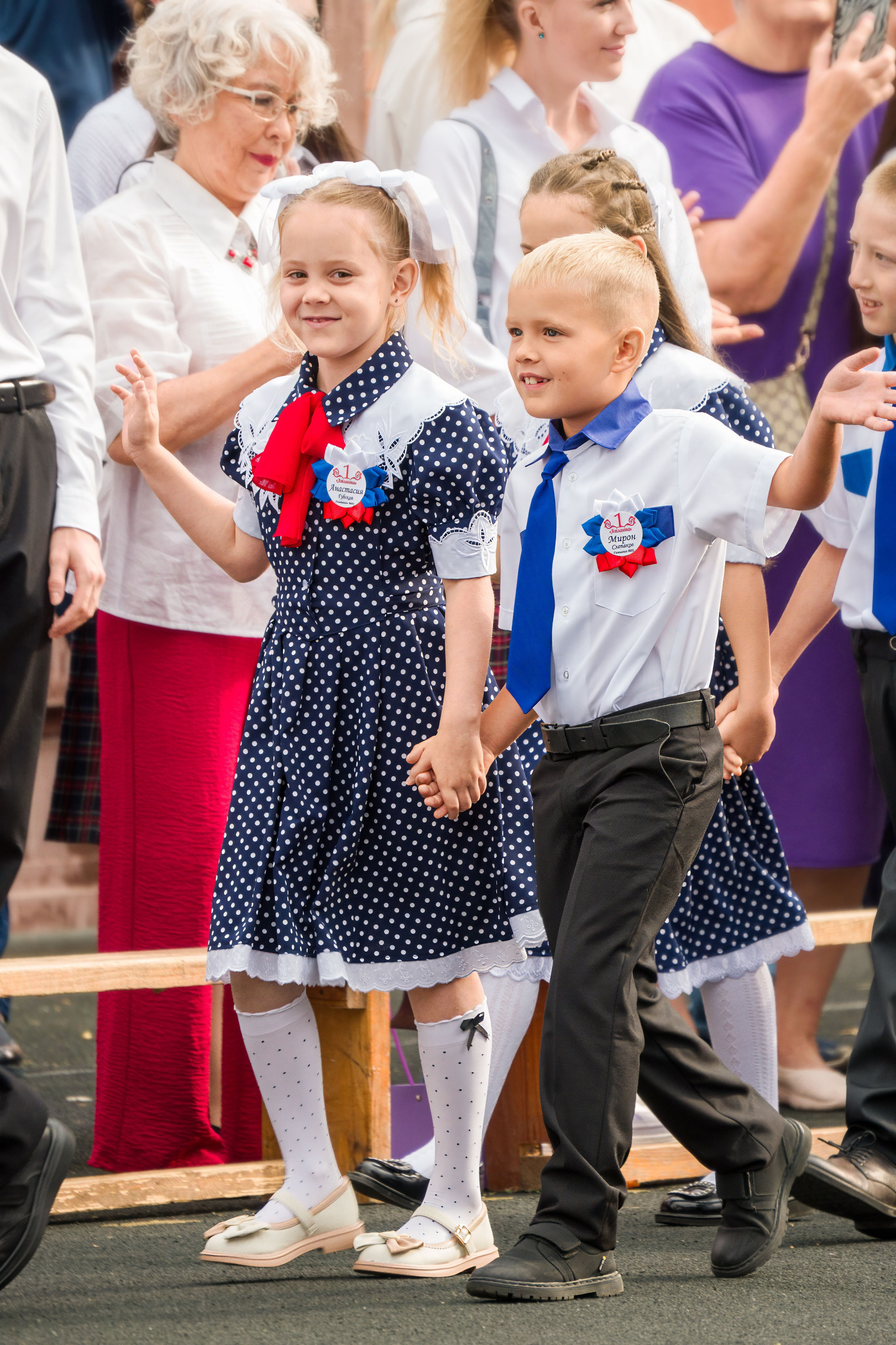 1Сентября_Гимназия 92_Первоклашки_2024. Фотографы из солнечного Краснодара Вадим и Надежда Митус
