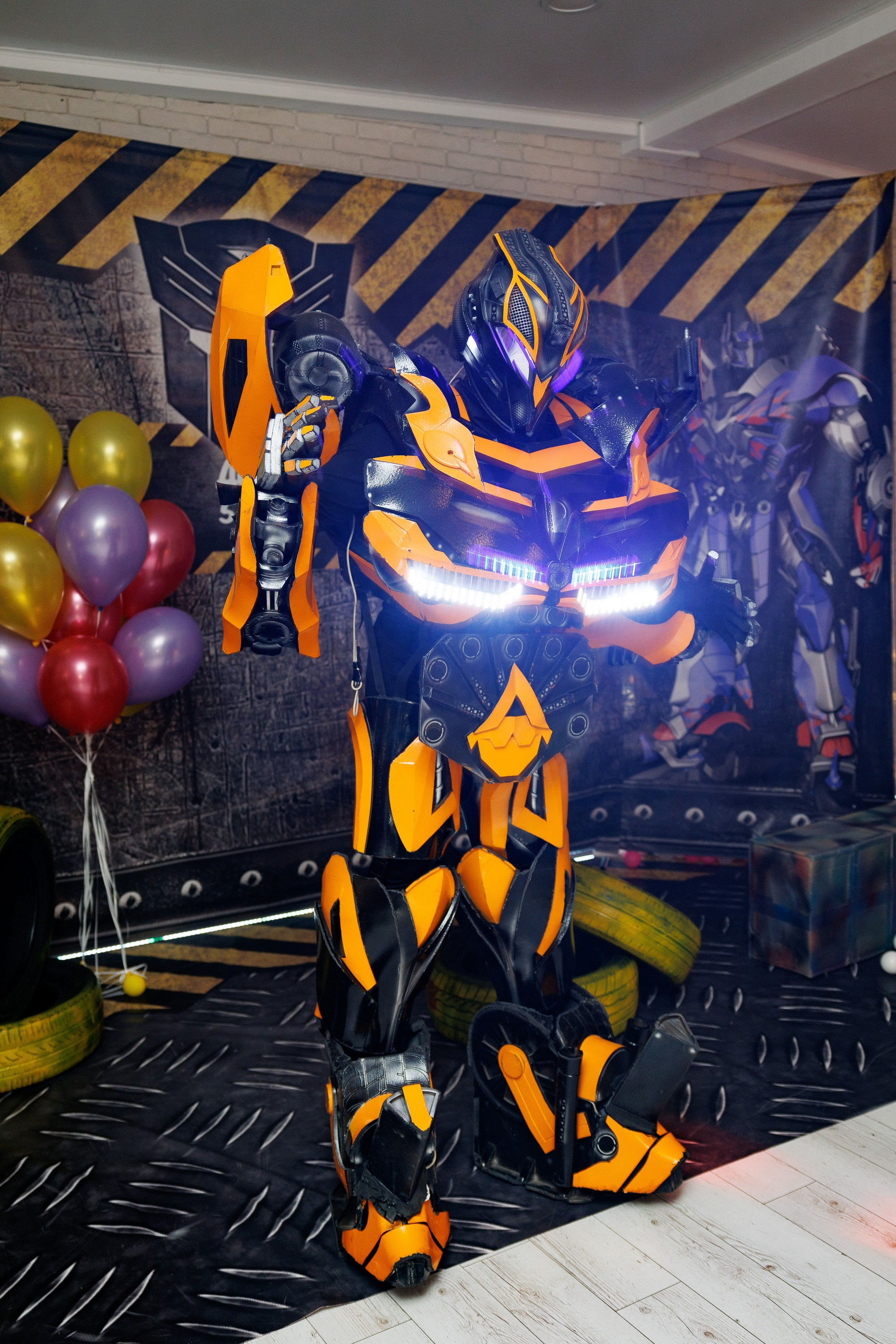 Детский день рождения в студии «Ромашка» в Оренбурге — Трансформеры