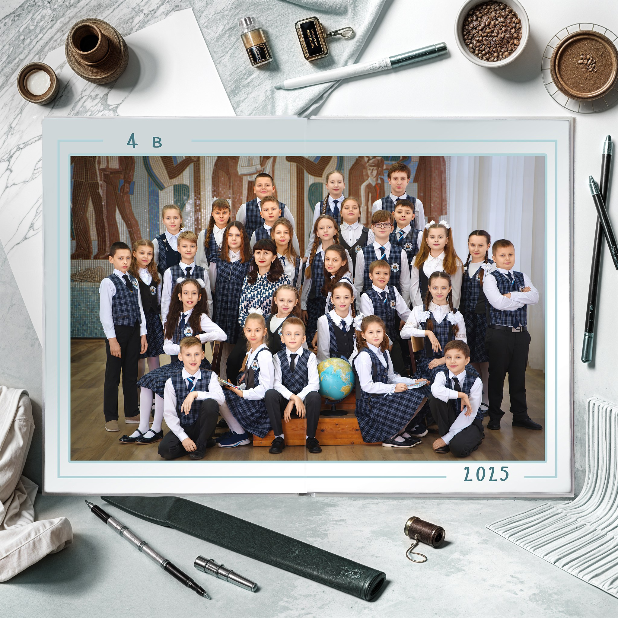 Выпускной альбом «Школьная книга». Фотографы из солнечного Краснодара Вадим и Надежда Митус