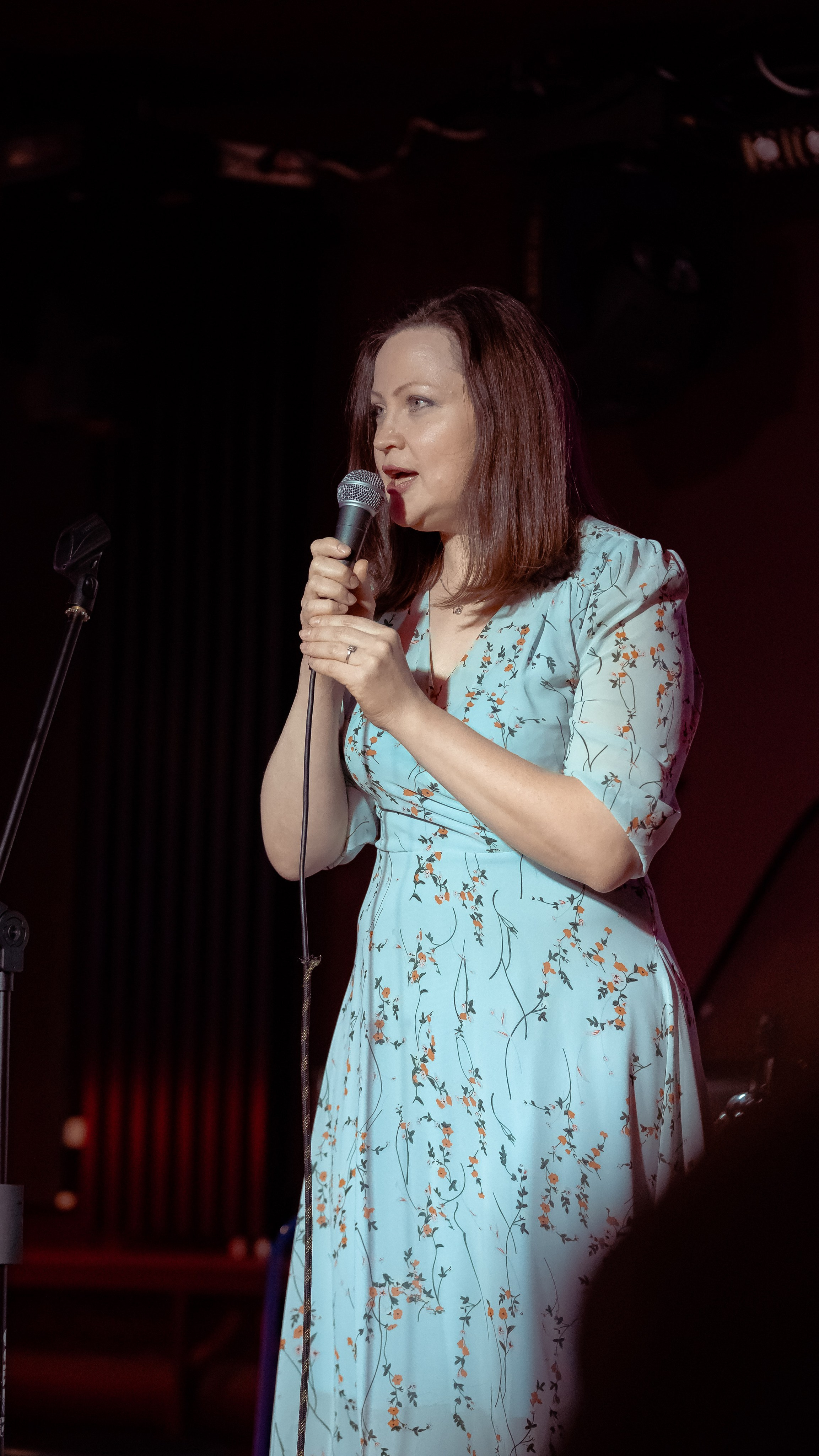 Репортажные фотографии творческого вечера Такие дела, Панда