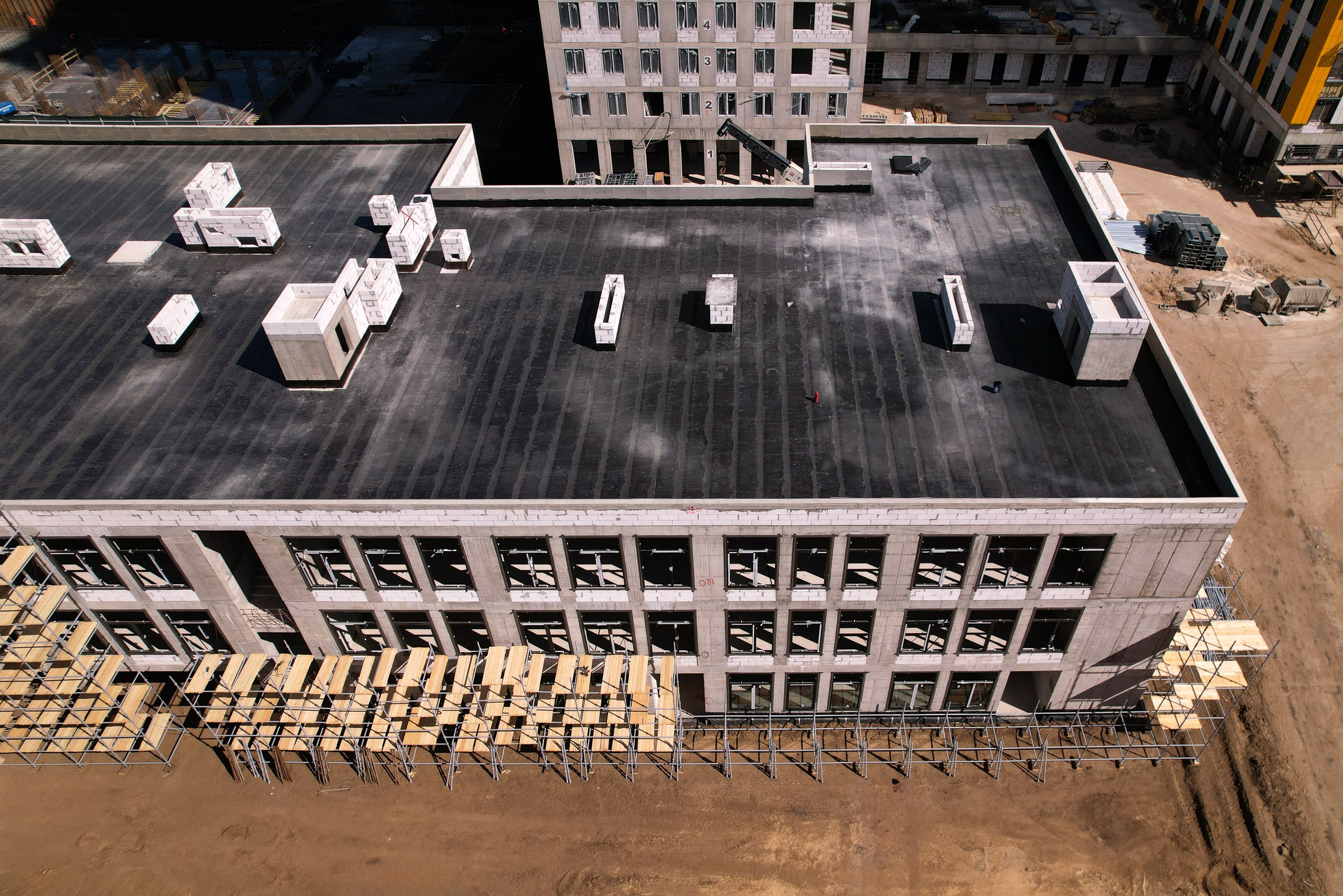 Архитектура и недвижимость. Ход строительства. Съемка с дрона. Профессиональное решение для частных лиц и бизнеса