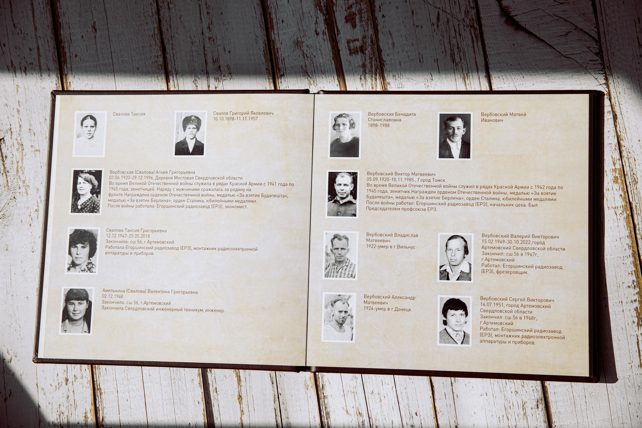 Родовая фотокнига. Семейный и детский фотограф в Москве Тихонова Ксения