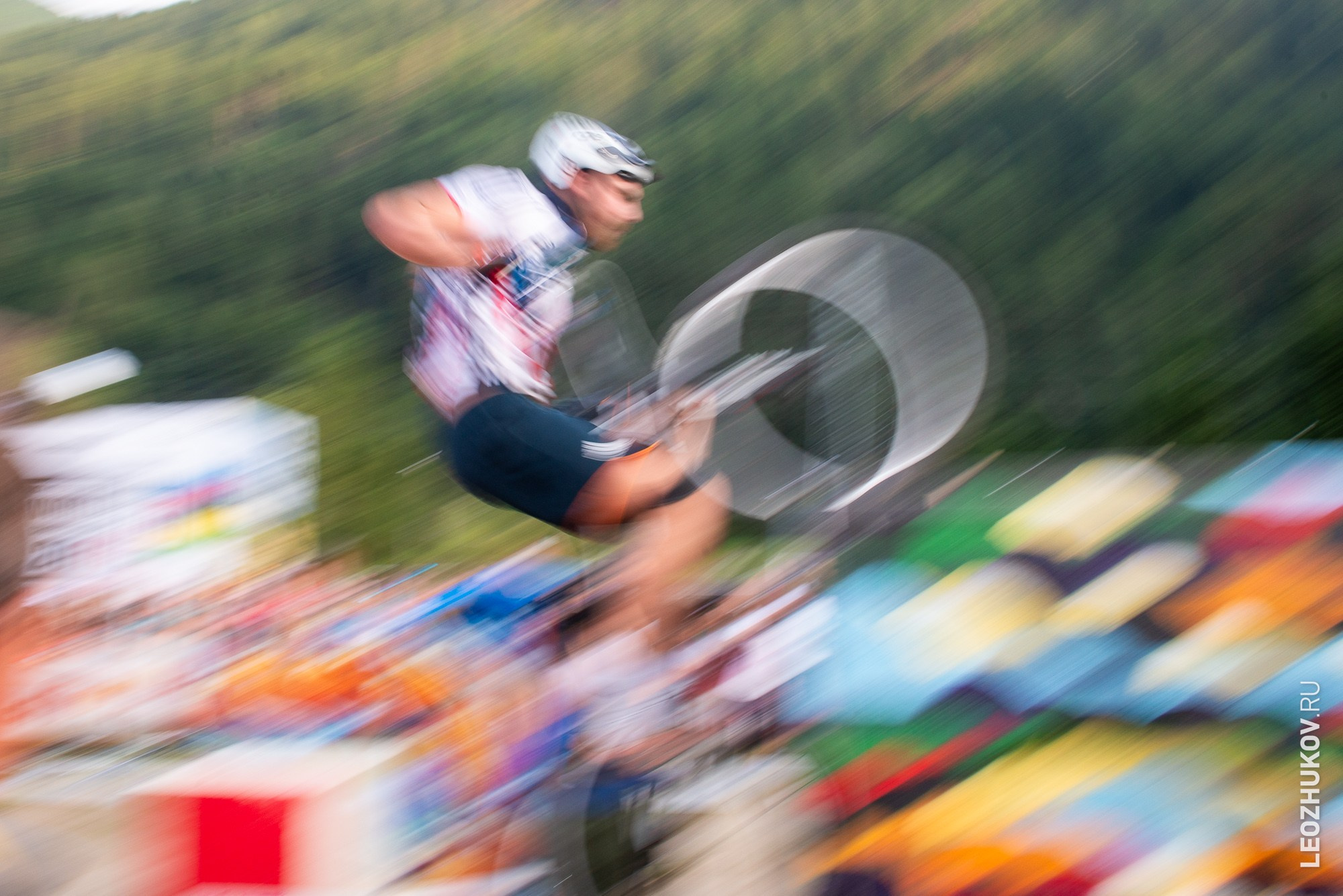 UCI Trials World Championships 2016 — finals. Sports photographer Leonid Zhukov