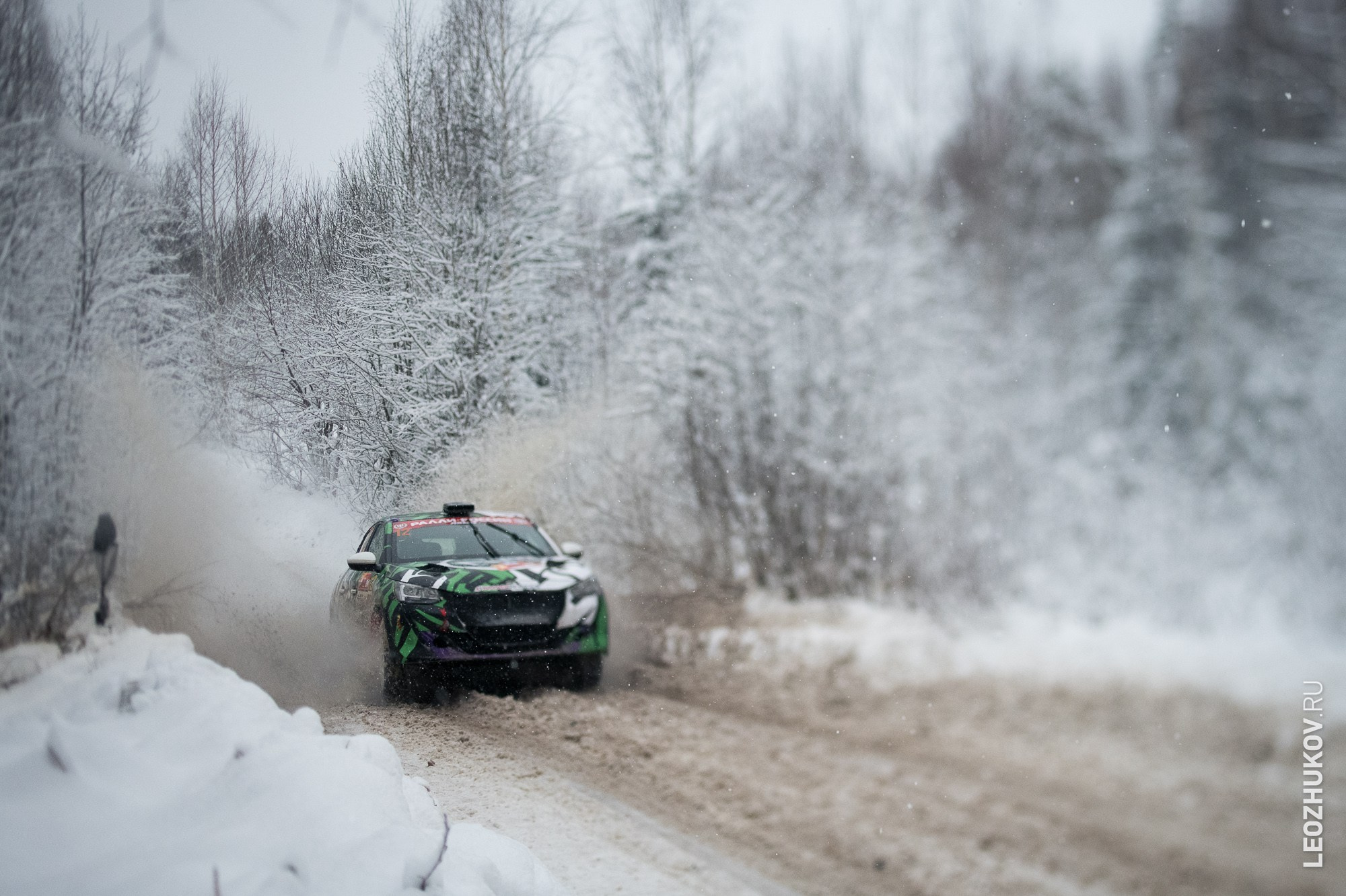 Rally Vyborg 2024. Sports photographer Leonid Zhukov