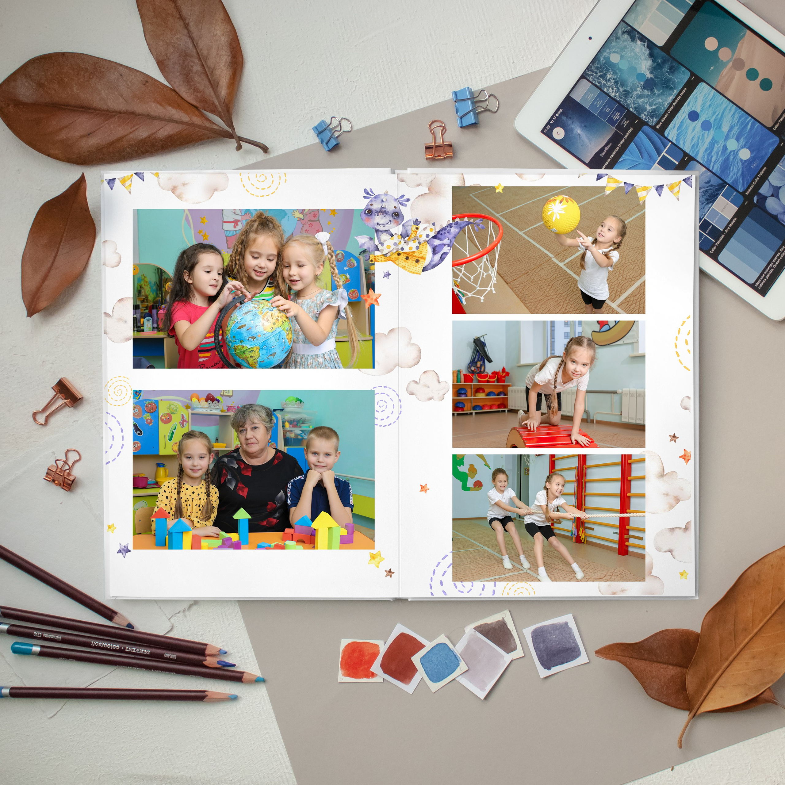 Индивидуальные альбомы. Детский фотограф Татьяна Жолобова г. Бийск