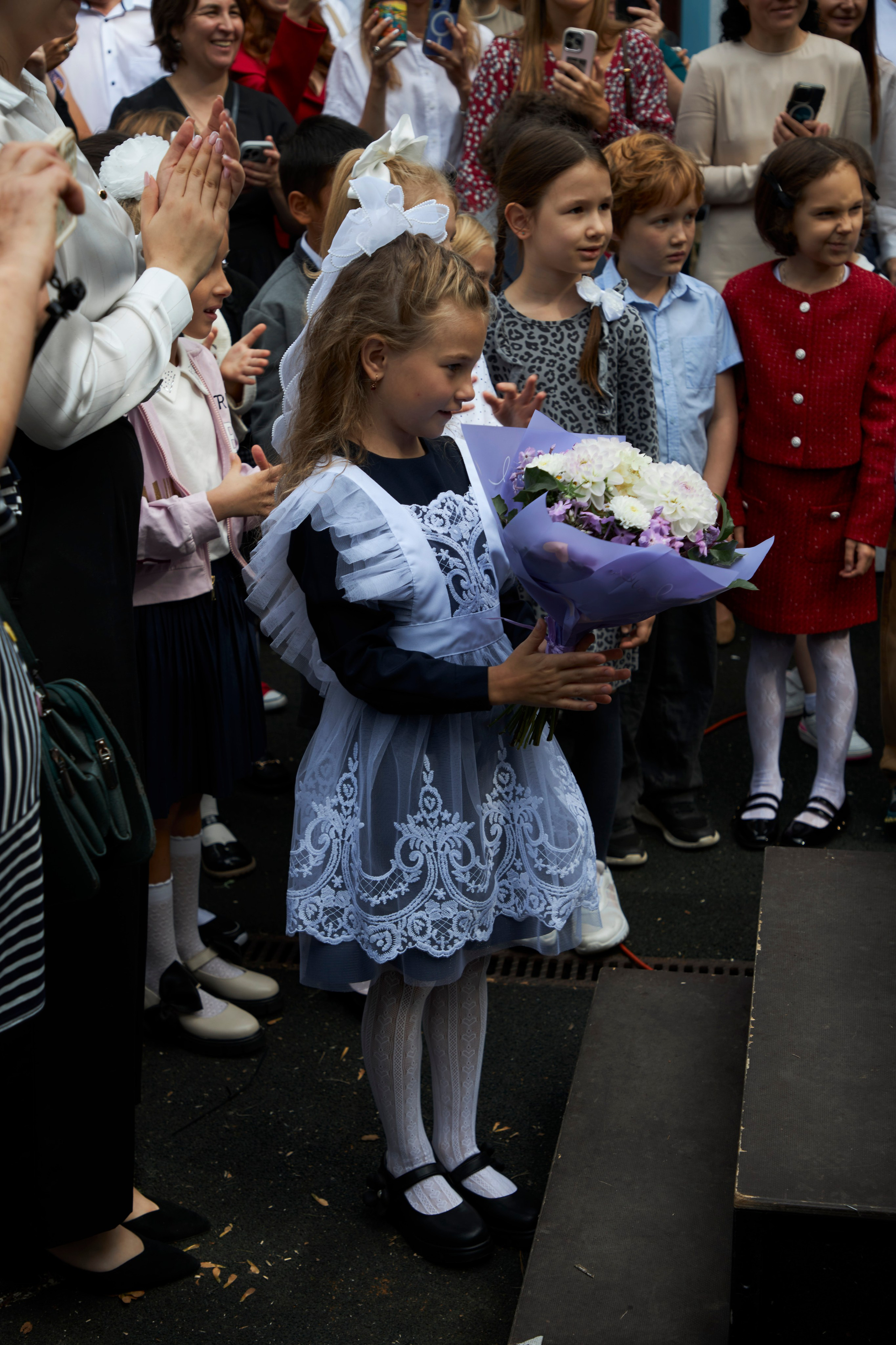 Репортажа съёмка с 1 сентября. Анна Потявина. Фотограф Москва