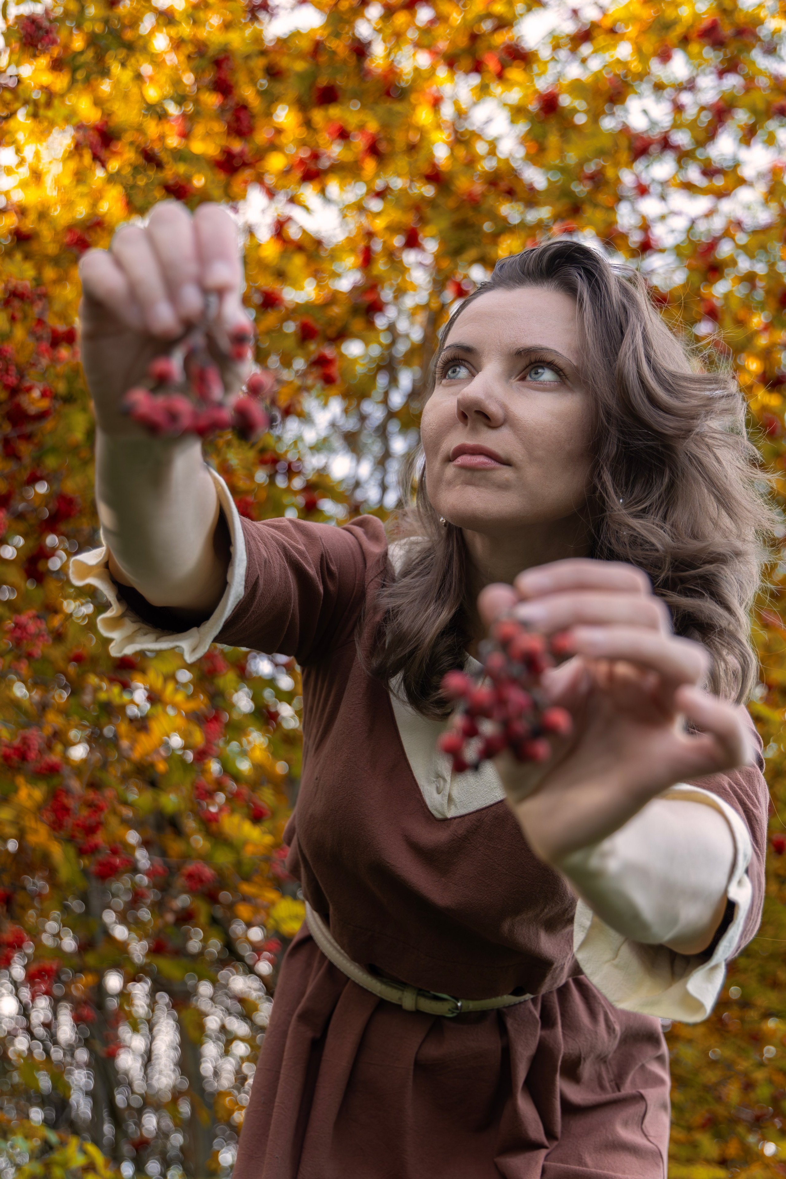 Осень у Борисовских прудов. Репортажный, семейный и студийный фотограф в Москве Демин Алексей