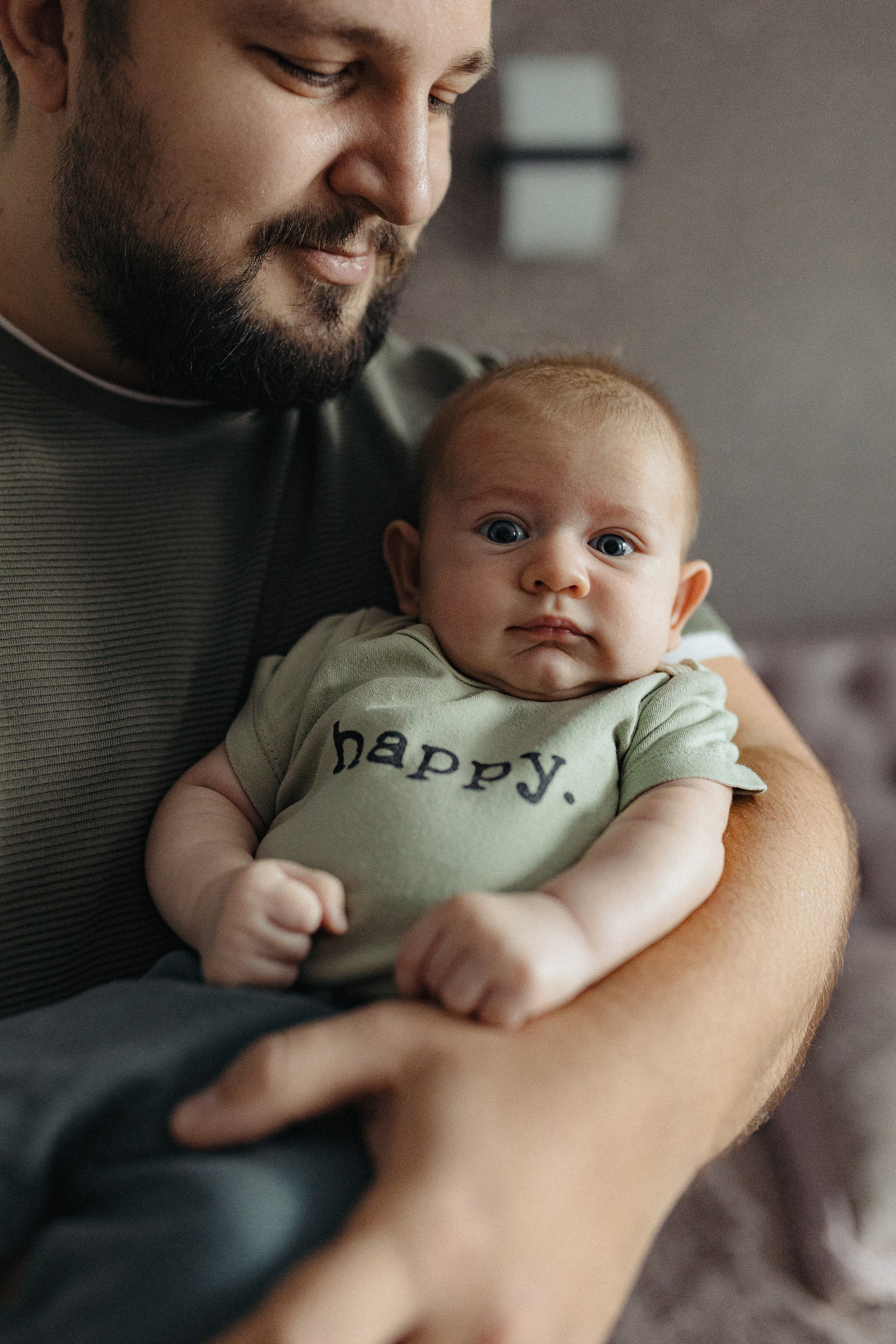 Домашняя семейная фотосессия с малышом. Портретный и семейный фотограф в Москве Мария Рослякова