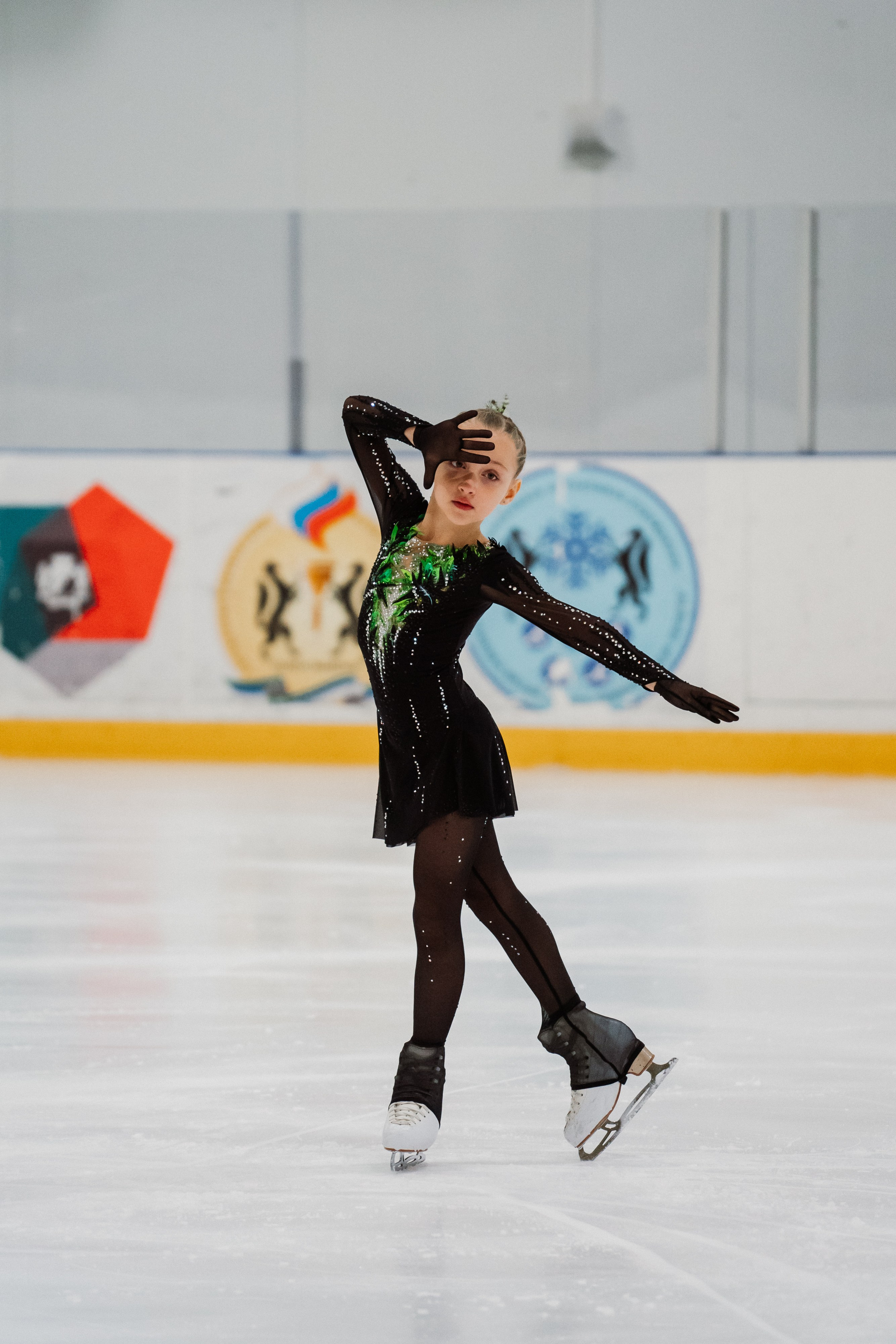 Соревнования по фигурному катанию на призы ФФКК НСО. Воробьева Ксения — Спортивный и танцевальный фотограф Новосибирск