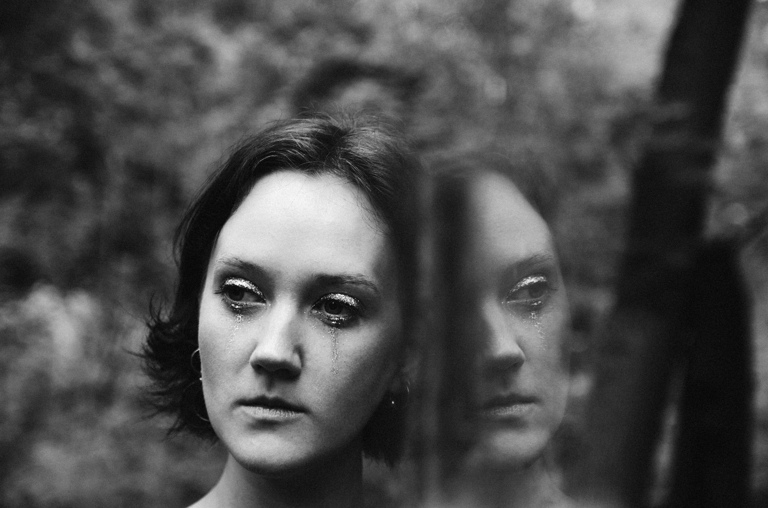 Чёрно‑белая фотосессия в парке Кусково. Портретный фотограф. Москва. Екатерина Малян