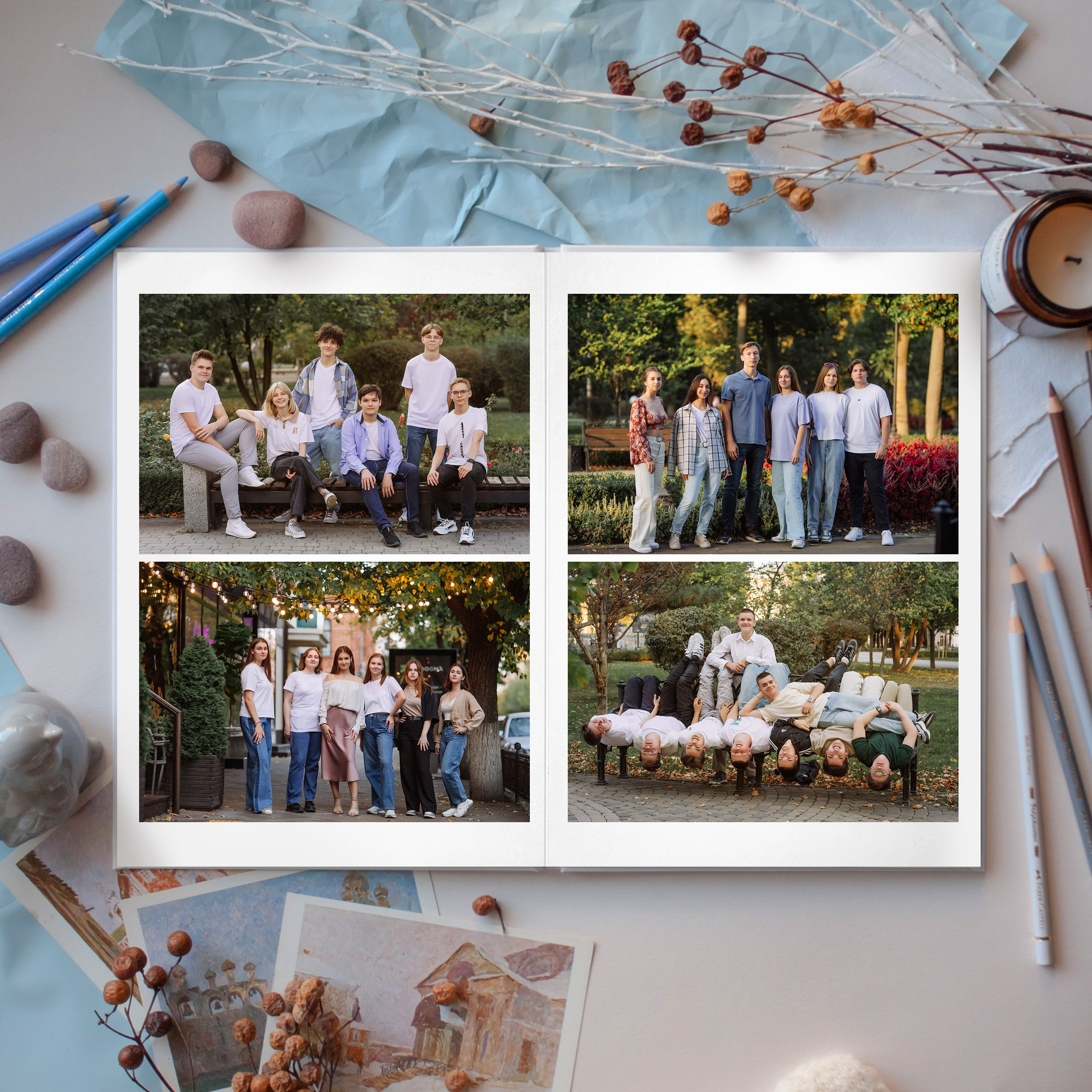 интересные идеи для выпускных фото