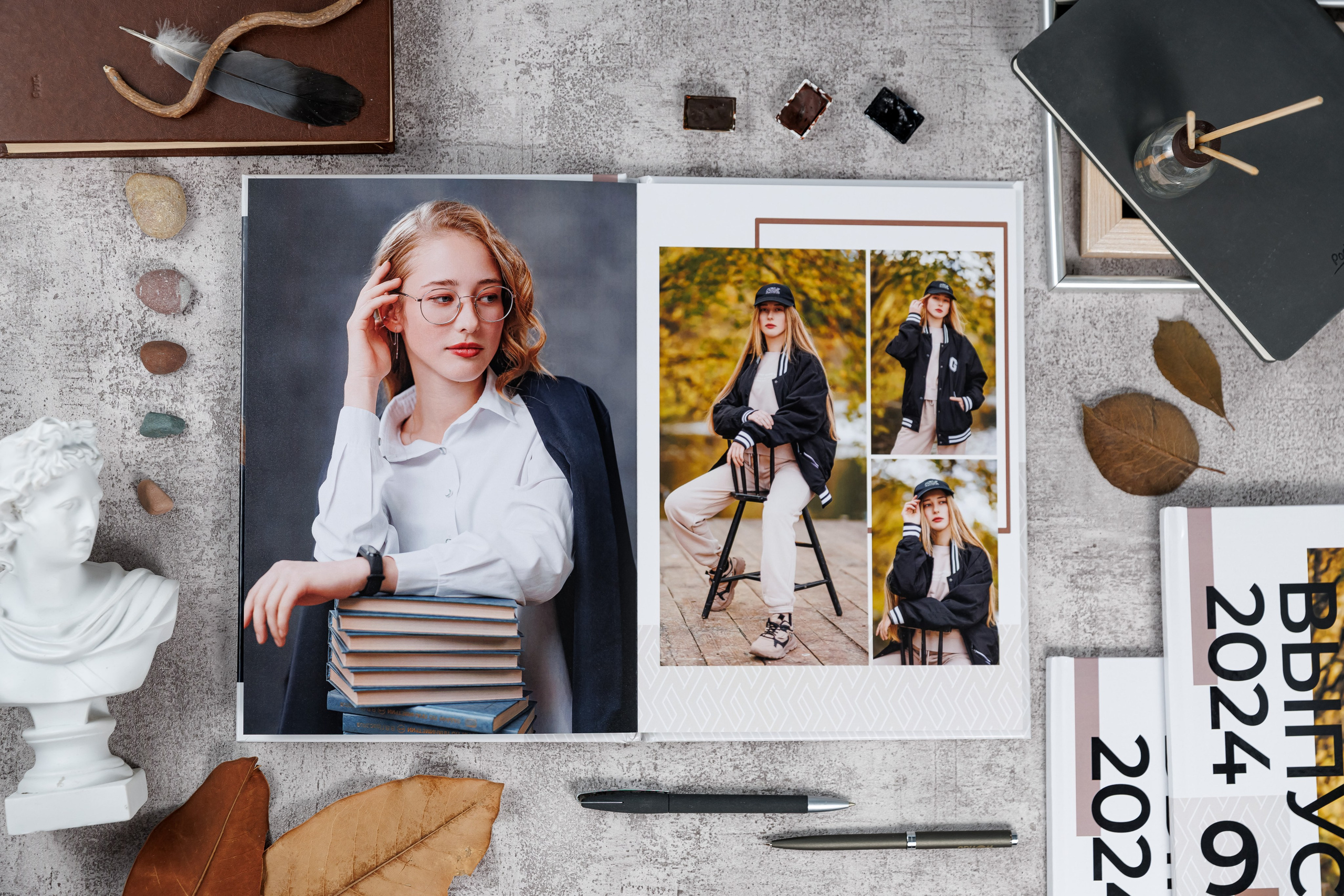 Выпускные альбомы общая информация. Семейный и детский фотограф Комина Елена, Власиха, Одинцово