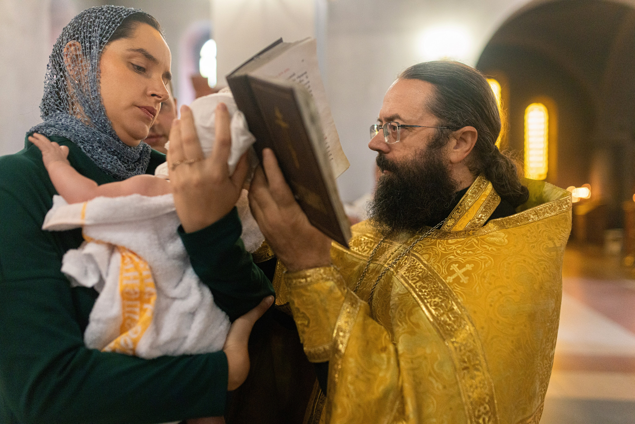 Крещение Алины. Дмитрий Шульгин, портретный фотограф в Воронеже