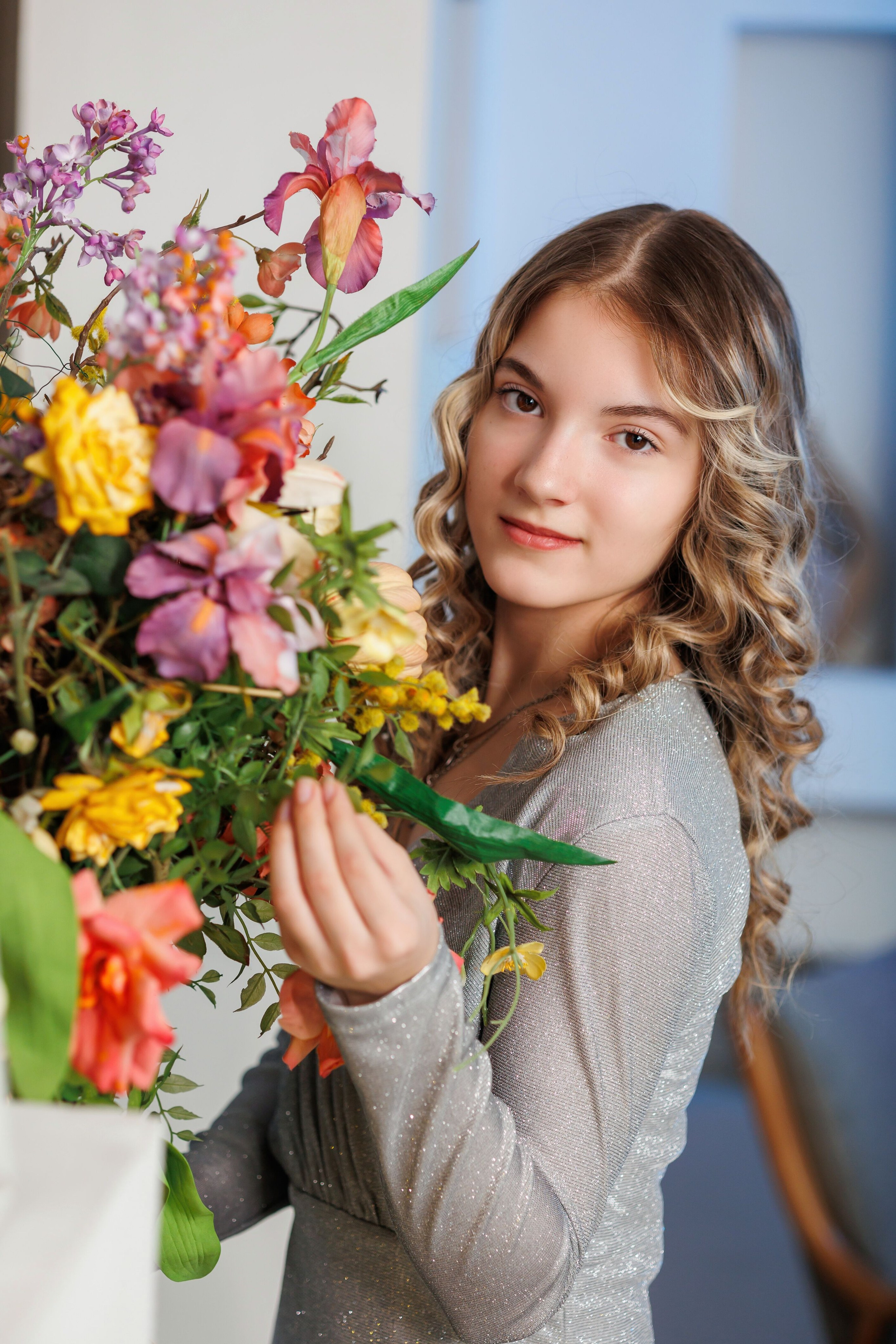 ВЕСЕННЯЯ ФОТОСЕССИЯ В СТУДИИ. Профессиональная фото и видеосъемка. Москва