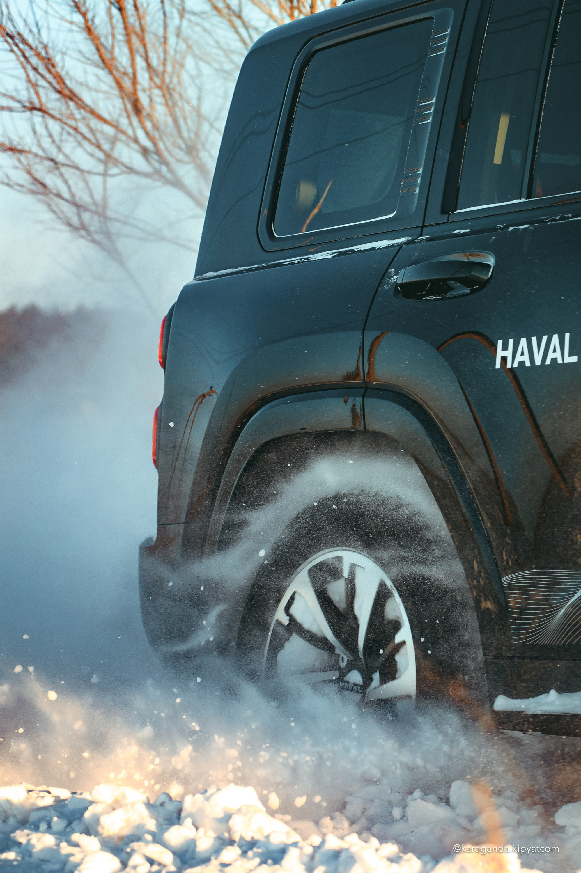 Зимний заезд на HAVAL H9. Кипятком Караганда