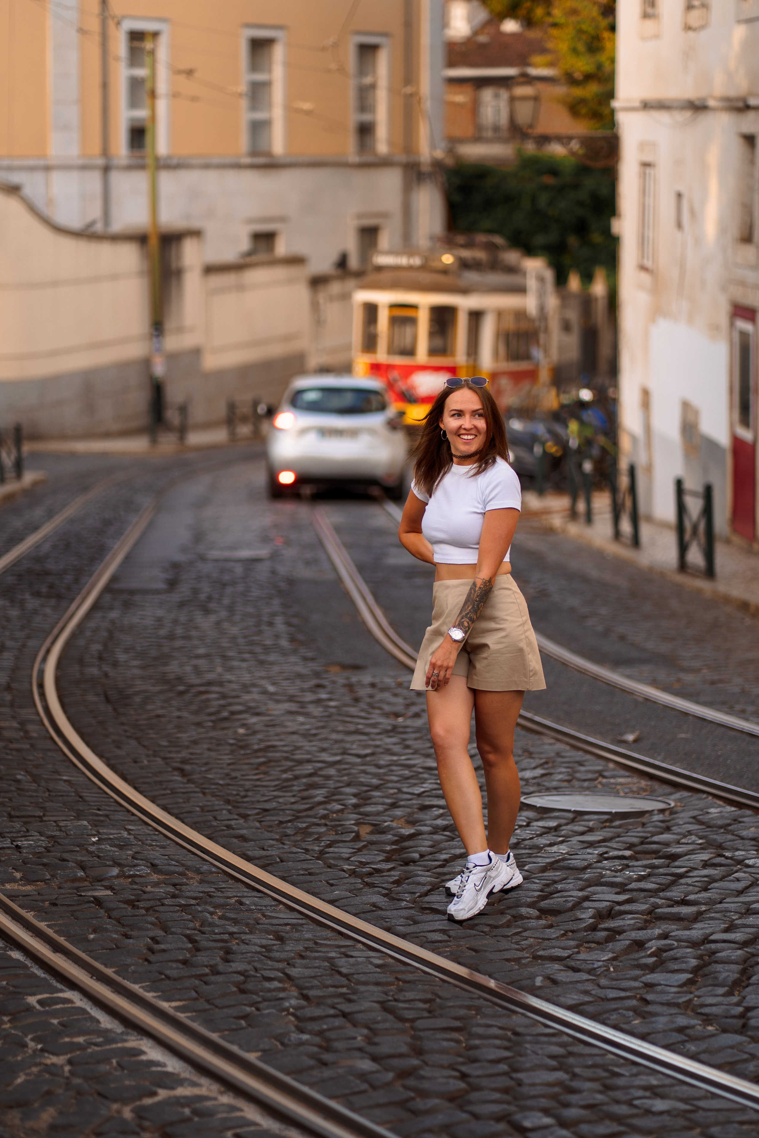 Lisbon light. I’m Julia Idamzhapova, a photographer based in Lisbon, creating natural and timeless images