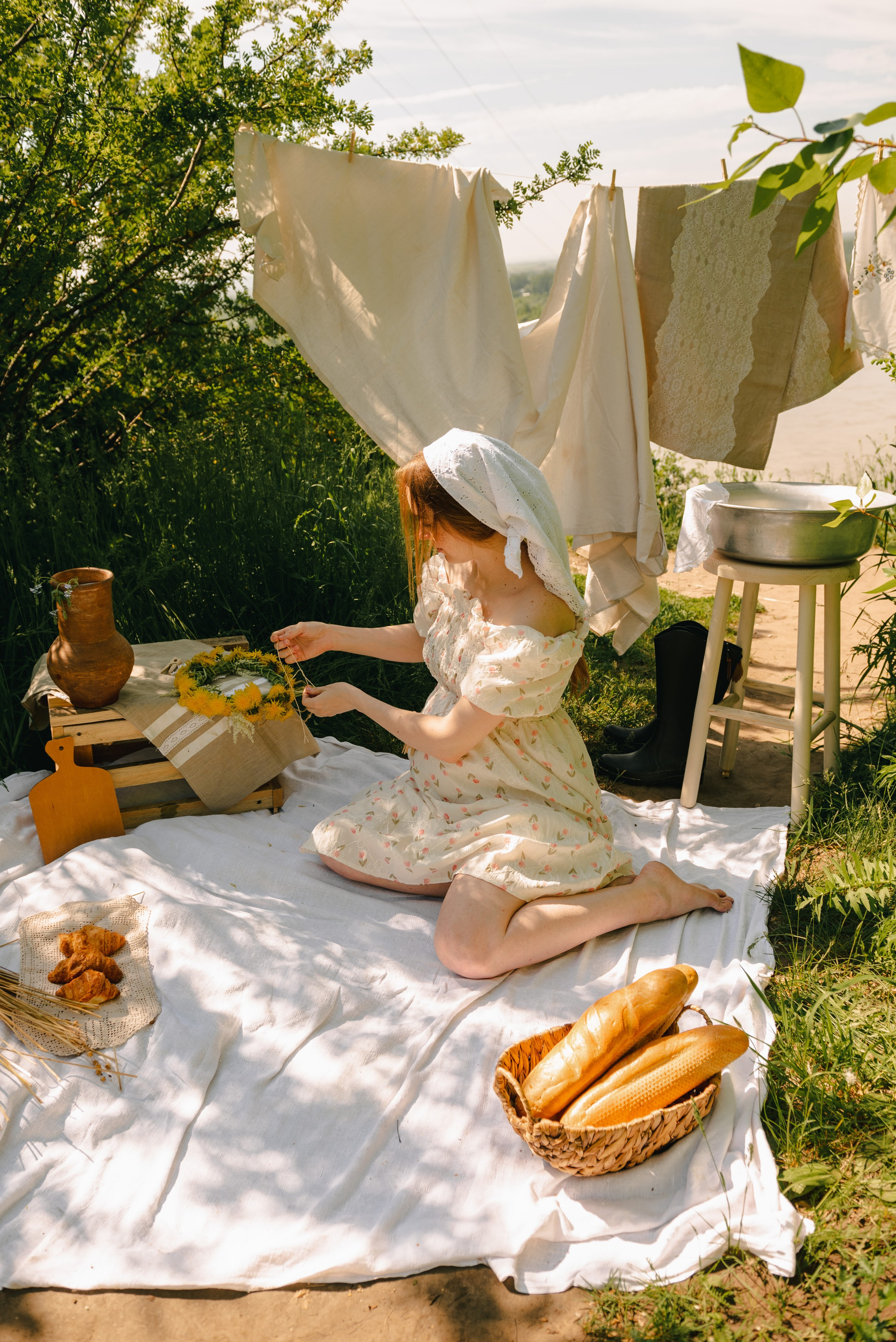 Стирка в глубинке. Фотограф в Томске Мария Март