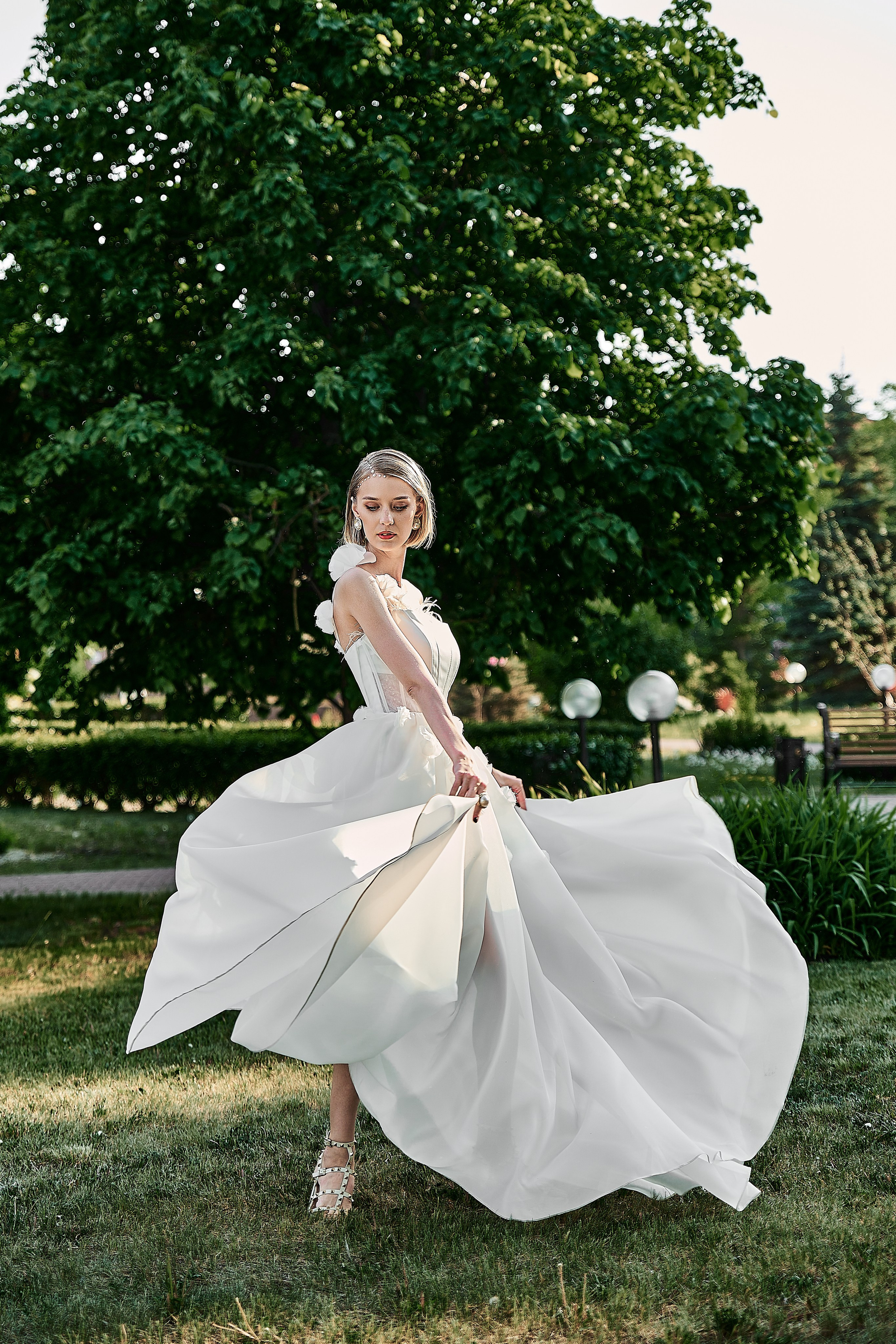 Свадебное платье — нюансы. Свадебный и портретный фотограф в Тюмени Женя Черемнова