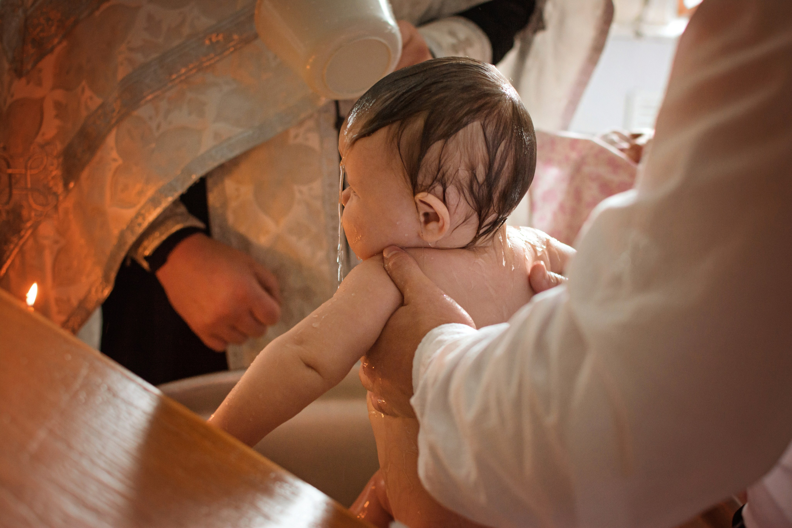 фотосессия крещения