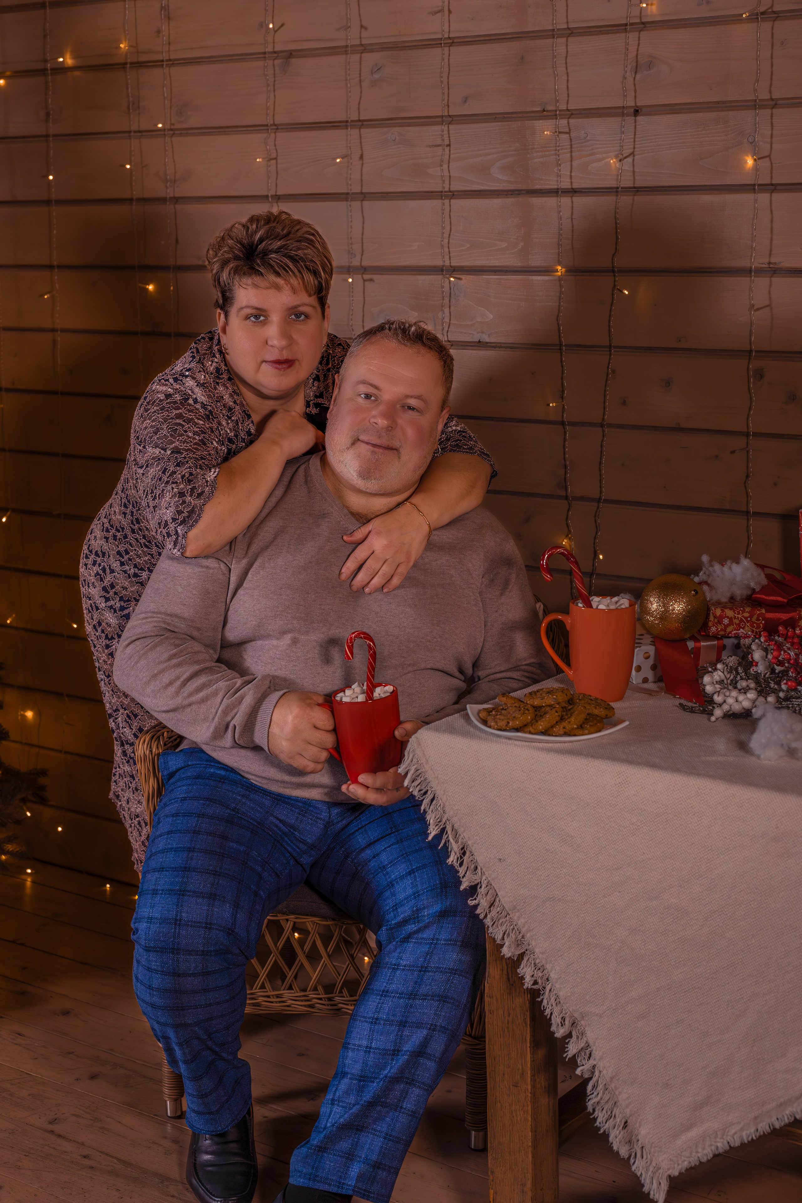 Новогодняя фотосессия для Татьяны и Валерия. Семейный и свадебный фотограф в Москве и Домодедово Анна Авилочкина