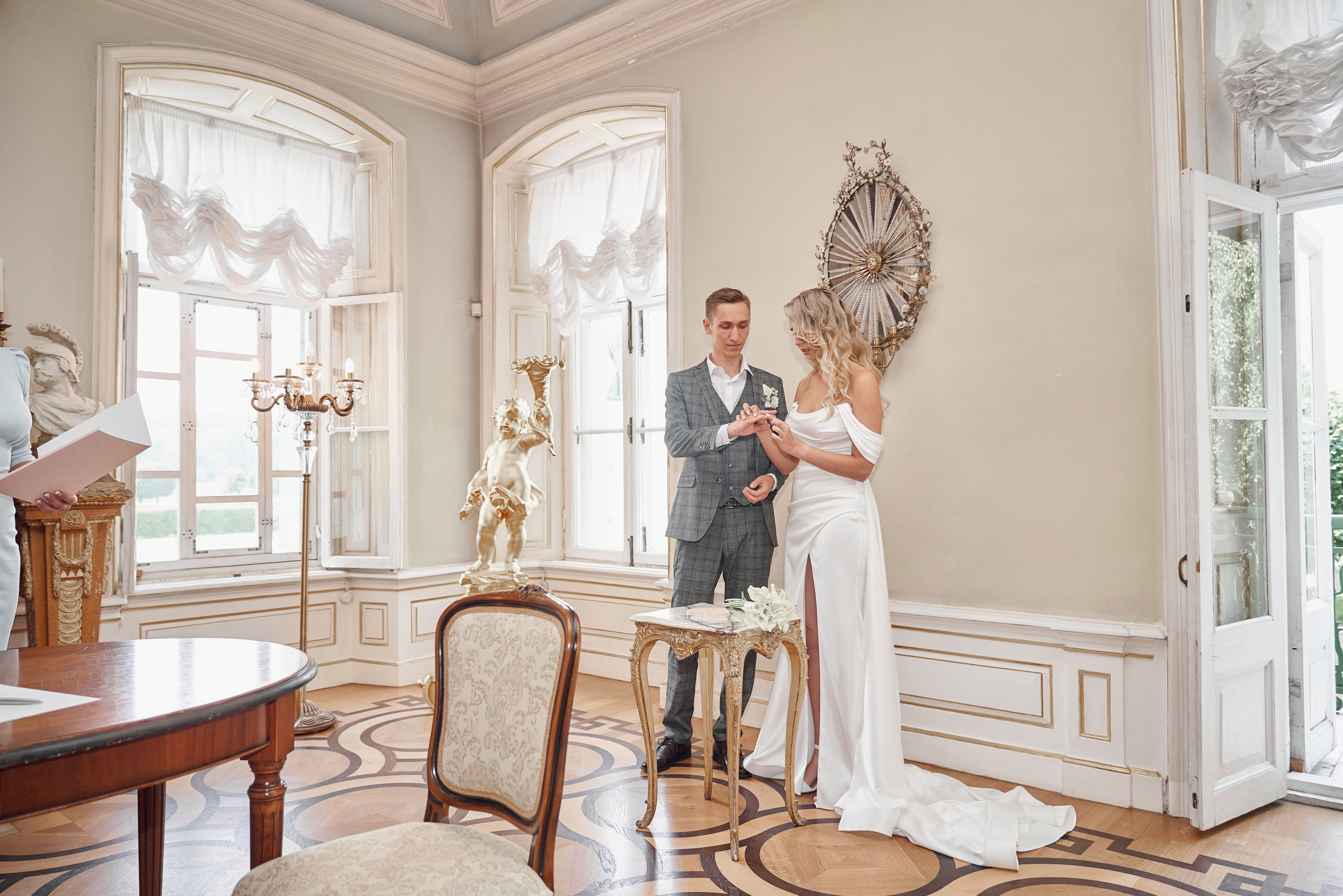 Свадебняа Фотосессия Николая и Анастасии в Кусково