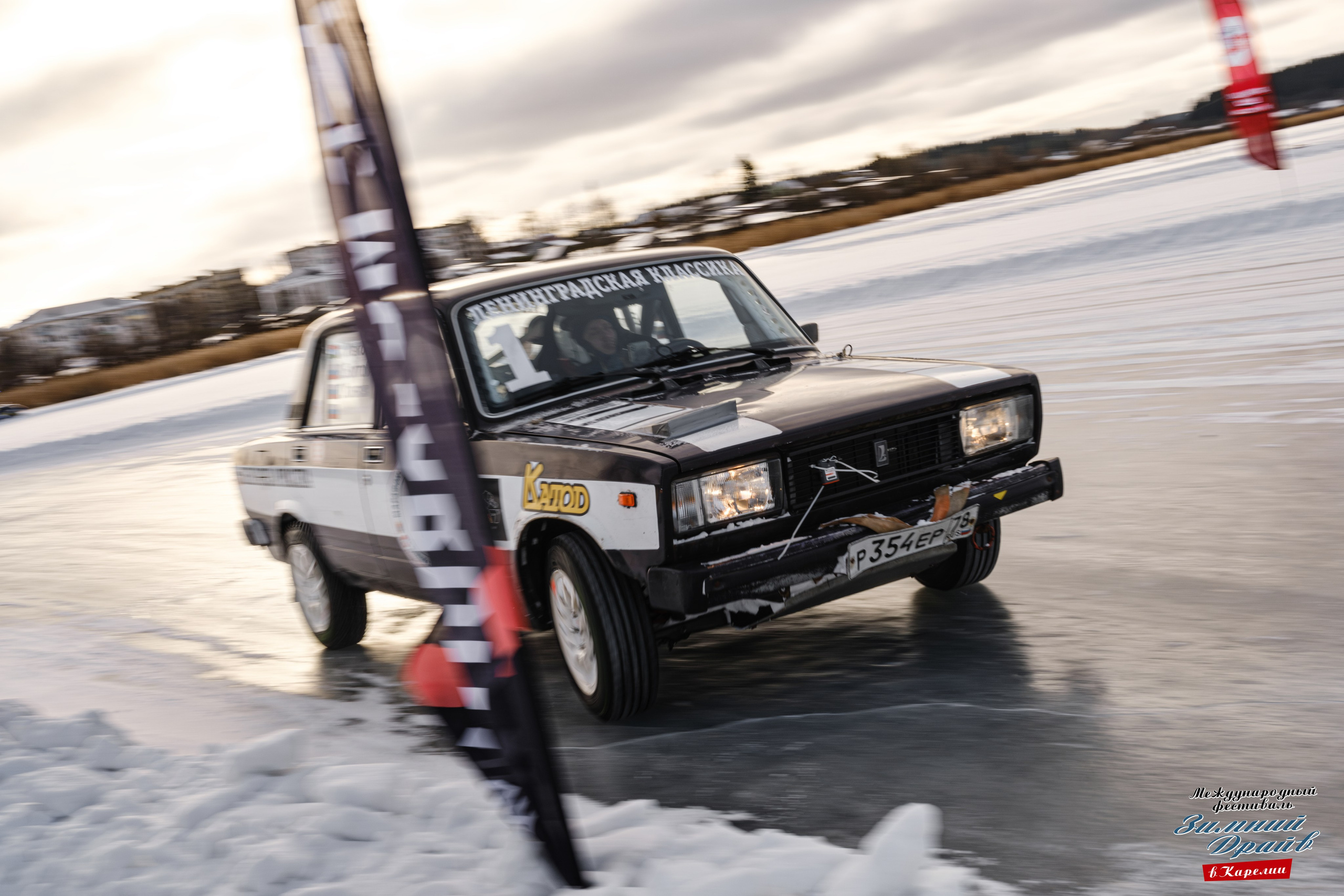 «Зимний Драйв в Карелии» Авто Марафон-гигант «25 часов на льду» Илона Накутис, Николай Грязин, джимхана, фотограф Антон Медведев, icoguar, Сортавала, Карелия