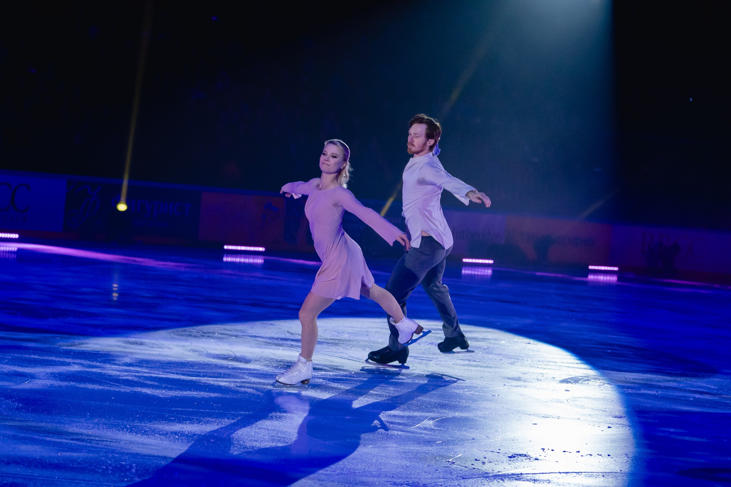 Шоу «Чемпионы на льду» в Новосибирске. Воробьева Ксения — Спортивный и танцевальный фотограф Новосибирск